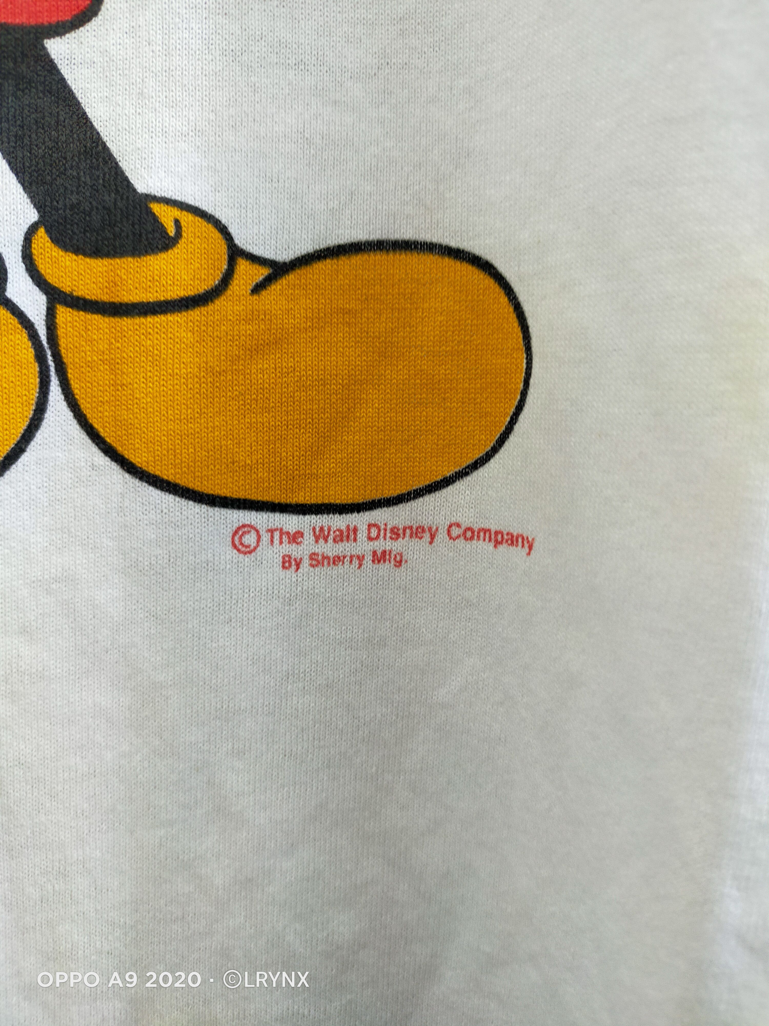 Mickey Mouse VINTAGE MICKEY MOUSE RINGER CALIFORNIA Size US M / EU 48-50 / 2 - 3 Thumbnail