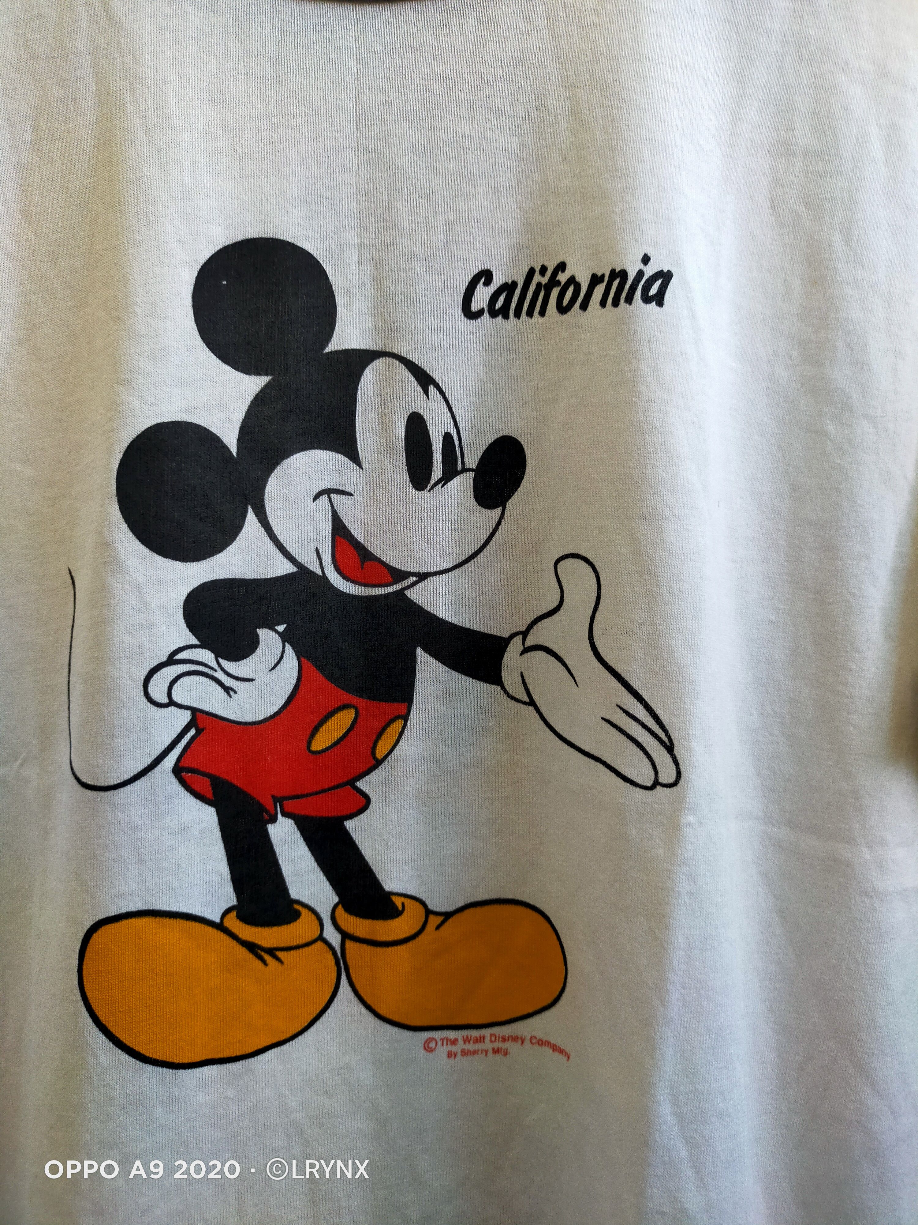 Mickey Mouse VINTAGE MICKEY MOUSE RINGER CALIFORNIA Size US M / EU 48-50 / 2 - 2 Thumbnail