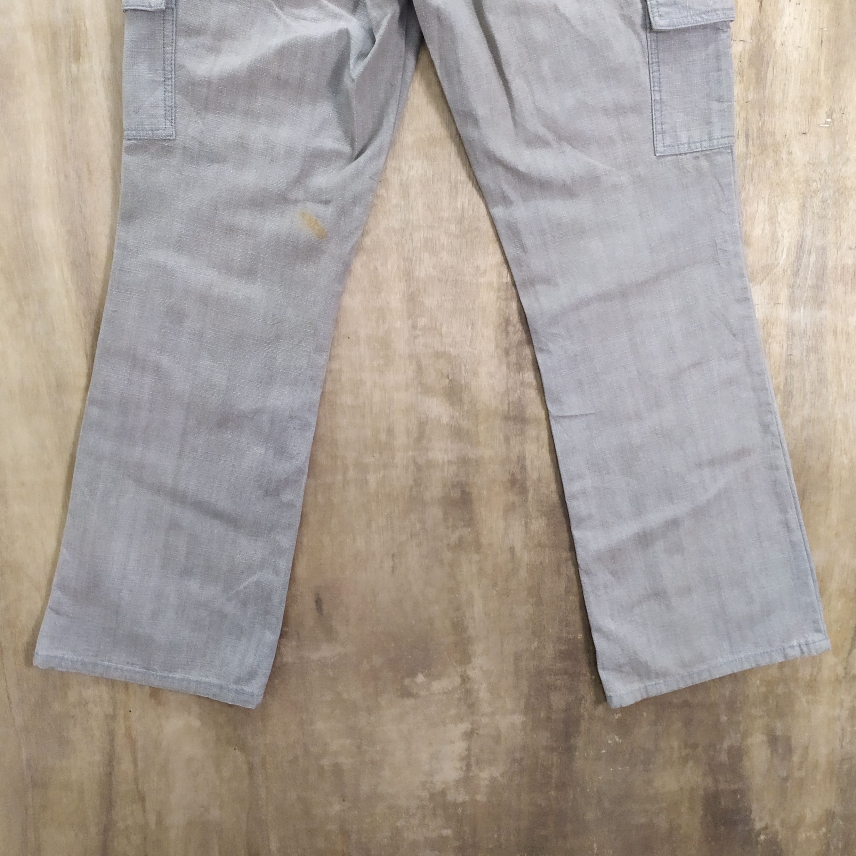 Japanese Brand STYLE BASIC FLARE CARGO PANTS Size US 27 - 17 Thumbnail