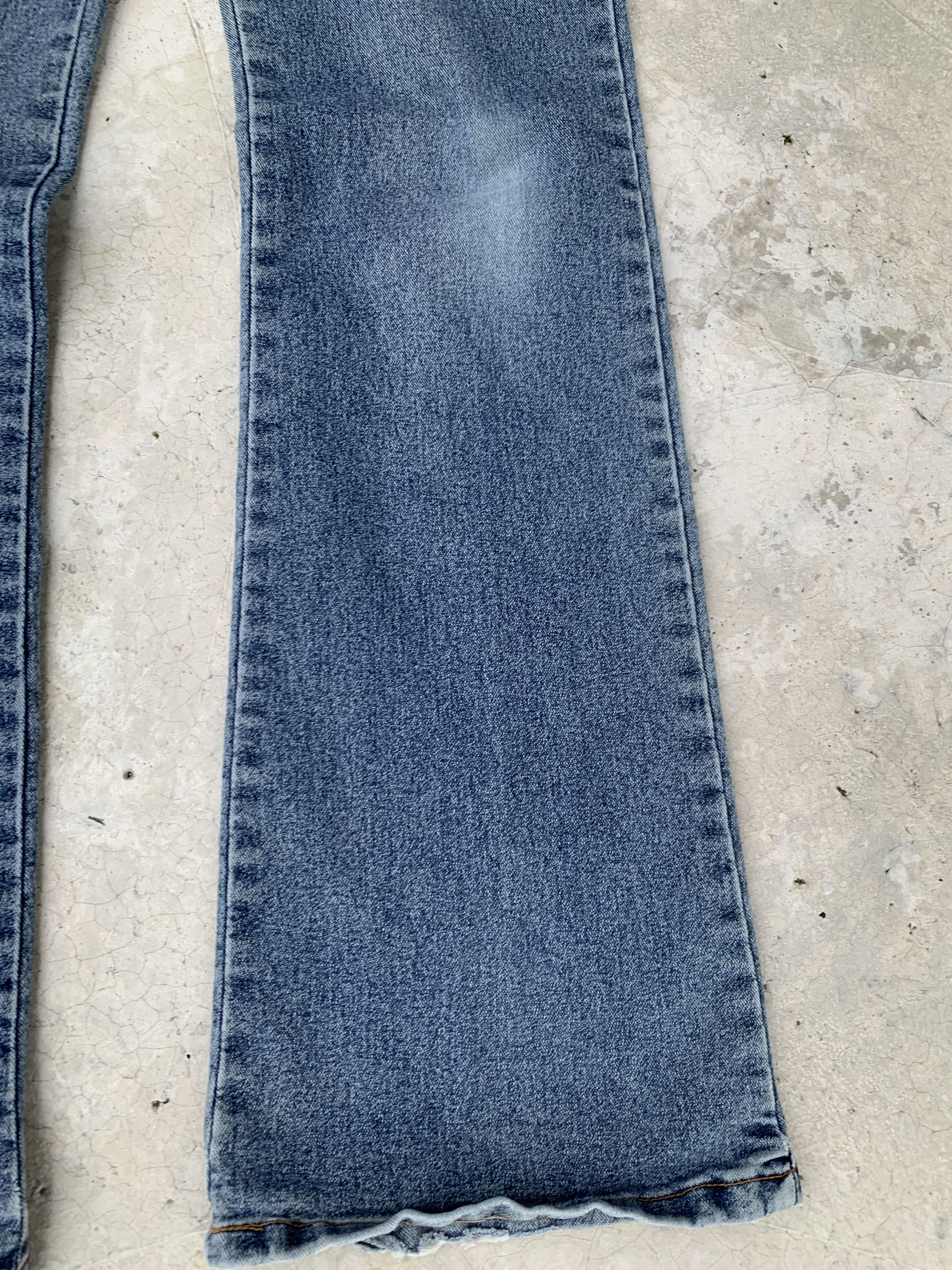 Japanese Brand Vintage DDZ Embroidered Flower Light Denim Jeans Stretchable Size 27" / US 4 / IT 40 - 7 Thumbnail