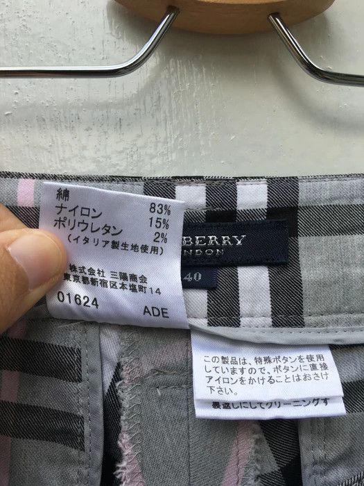 Burberry Burberry Nova Check Midi Slim Pants Size US 29 - 13 Thumbnail