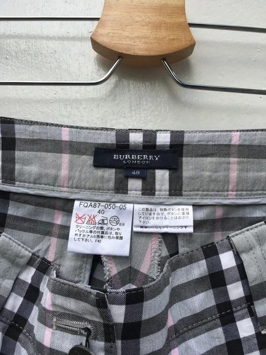 Burberry Burberry Nova Check Midi Slim Pants Size US 29 - 4 Thumbnail