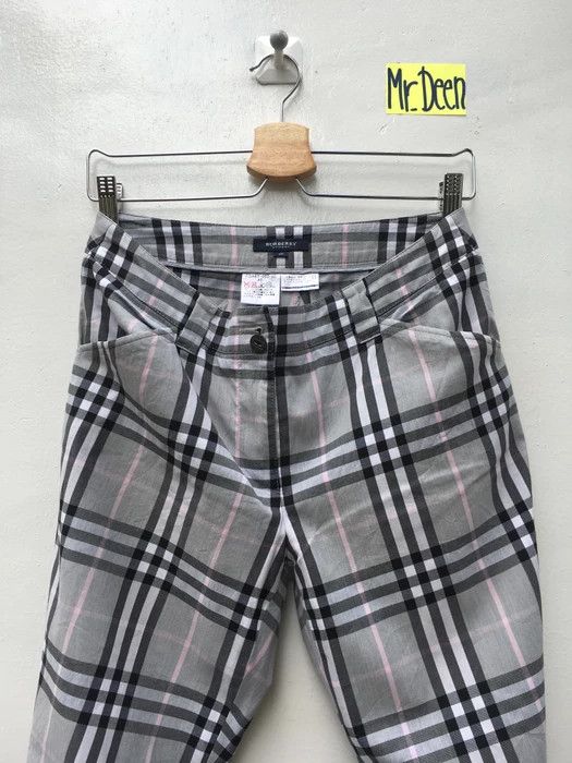 Burberry Burberry Nova Check Midi Slim Pants Size US 29 - 5 Thumbnail
