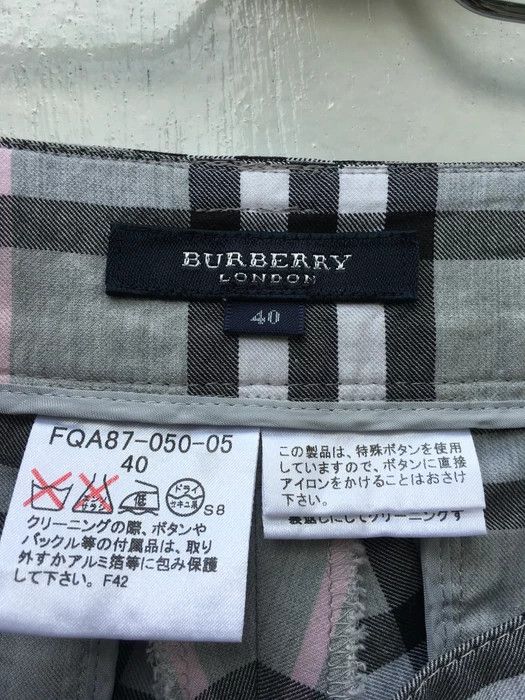 Burberry Burberry Nova Check Midi Slim Pants Size US 29 - 12 Thumbnail