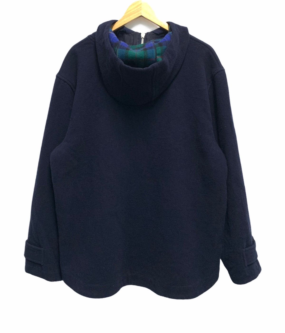 If Six Was Nine × Karl Helmut × Le Grande Bleu (L.G.B.) 🇯🇵Vintage Karl Helmut Kangaroo Pocket Pullover Wool Jacket Size US M / EU 48-50 / 2 - 2 Thumbnail