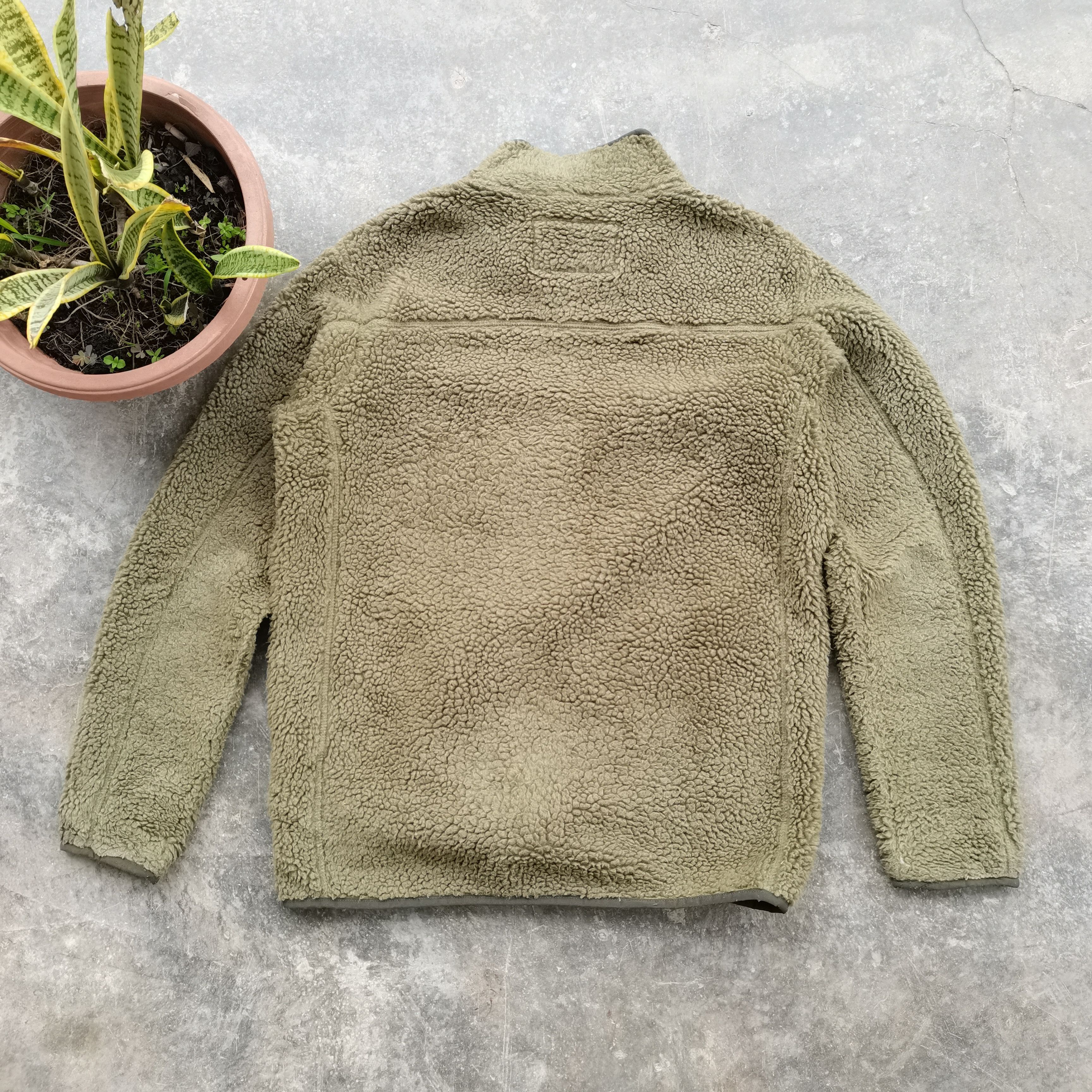 Japanese Brand × Lands' End LANDS' END Sherpa Fleece Jacket Size US M / EU 48-50 / 2 - 6 Thumbnail