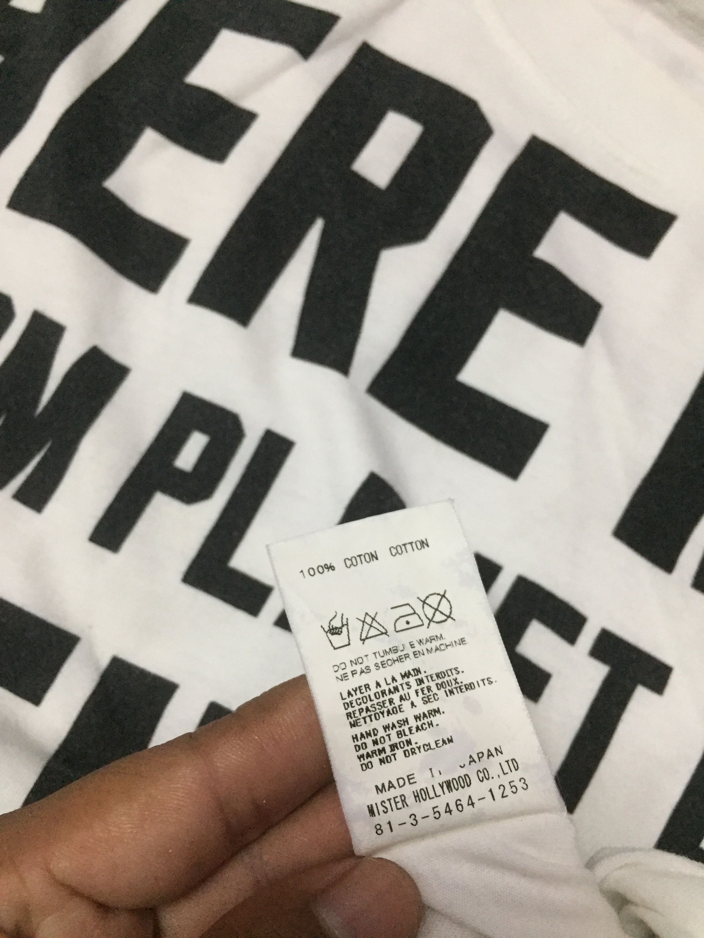 N.Hoolywood Rare Designer Tee N.Hollywood Size US M / EU 48-50 / 2 - 11 Thumbnail