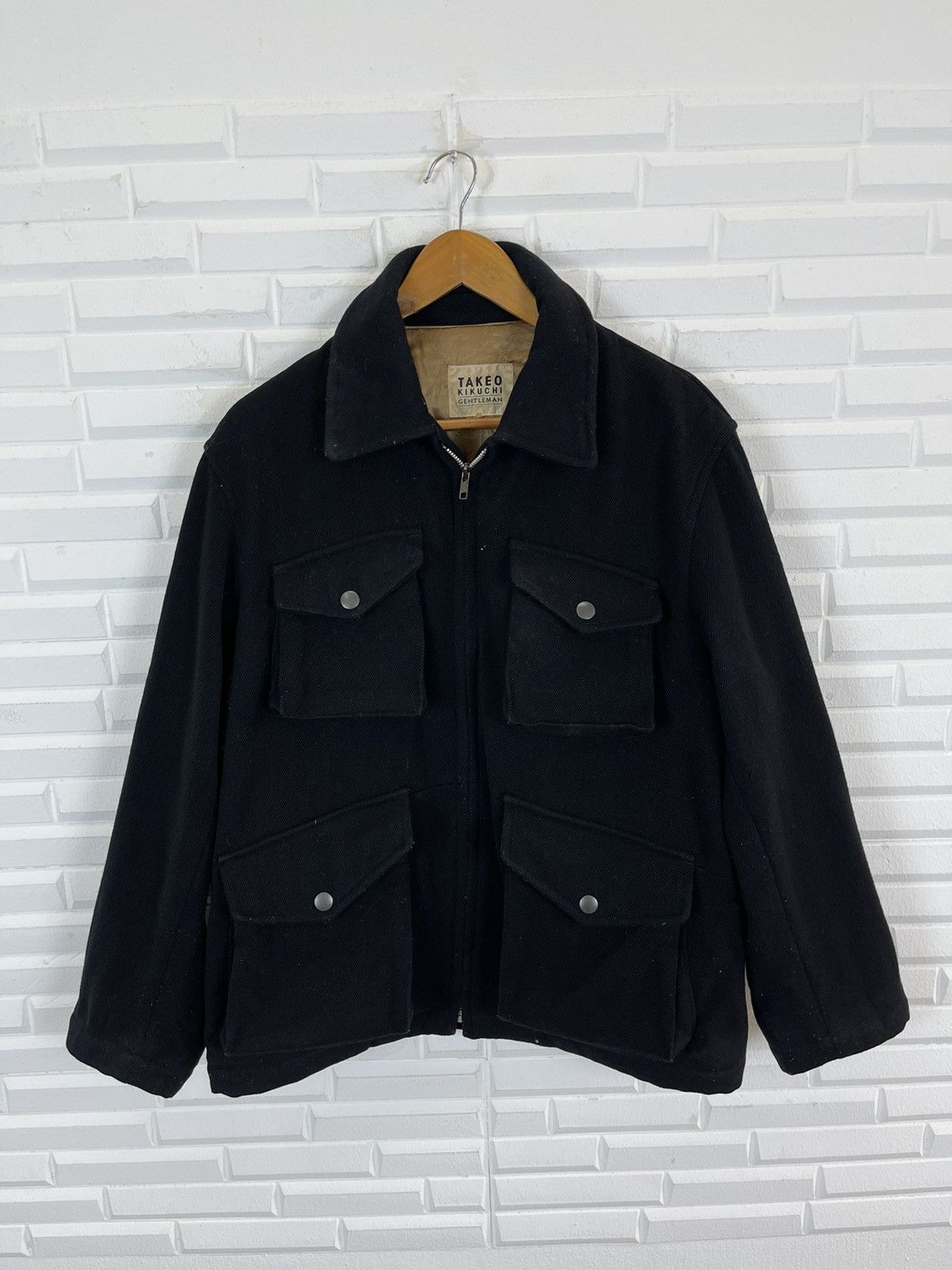 Takeo Kikuchi 90’s CARGO JACKET MULTIPOCKETS UTILITY Size US M / EU 48-50 / 2 - 3 Thumbnail