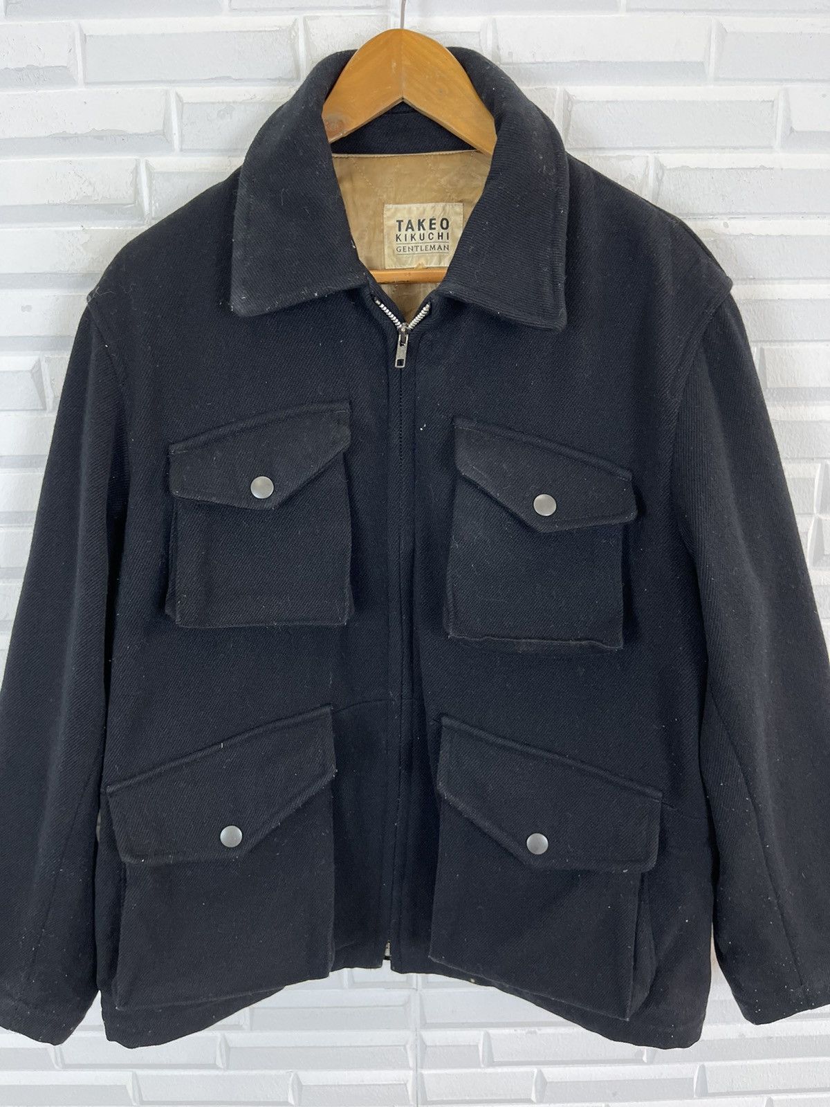 Takeo Kikuchi 90’s CARGO JACKET MULTIPOCKETS UTILITY Size US M / EU 48-50 / 2 - 1 Thumbnail