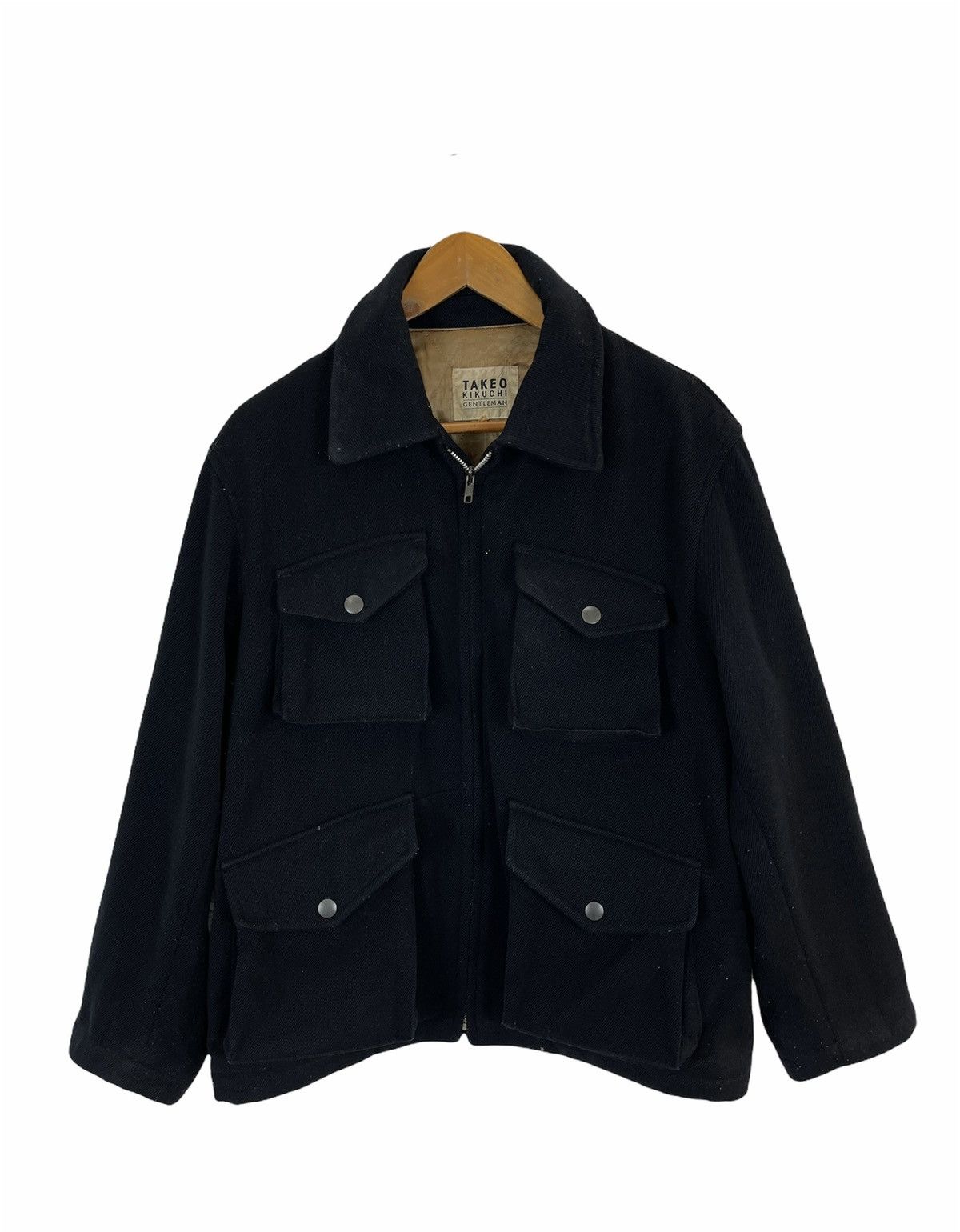 Takeo Kikuchi 90’s CARGO JACKET MULTIPOCKETS UTILITY Size US M / EU 48-50 / 2 - 2 Thumbnail