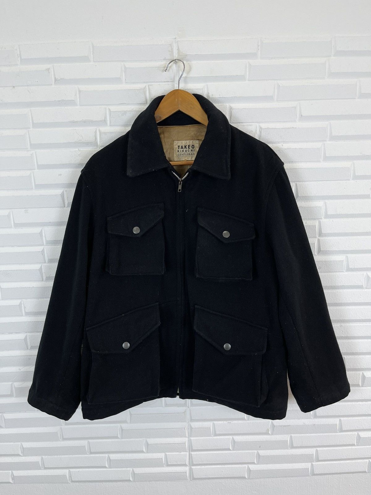 Takeo Kikuchi 90’s CARGO JACKET MULTIPOCKETS UTILITY Size US M / EU 48-50 / 2 - 7 Thumbnail