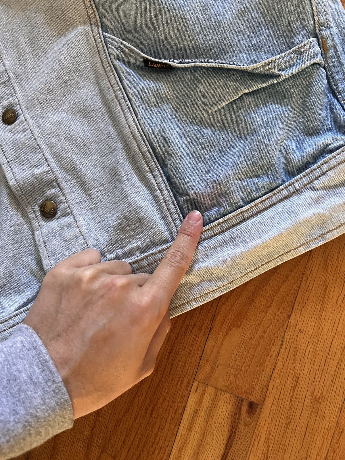 Lee × Vintage Vintage Reversible Lee Denim Jacket 1960s Size US S / EU 44-46 / 1 - 8 Thumbnail