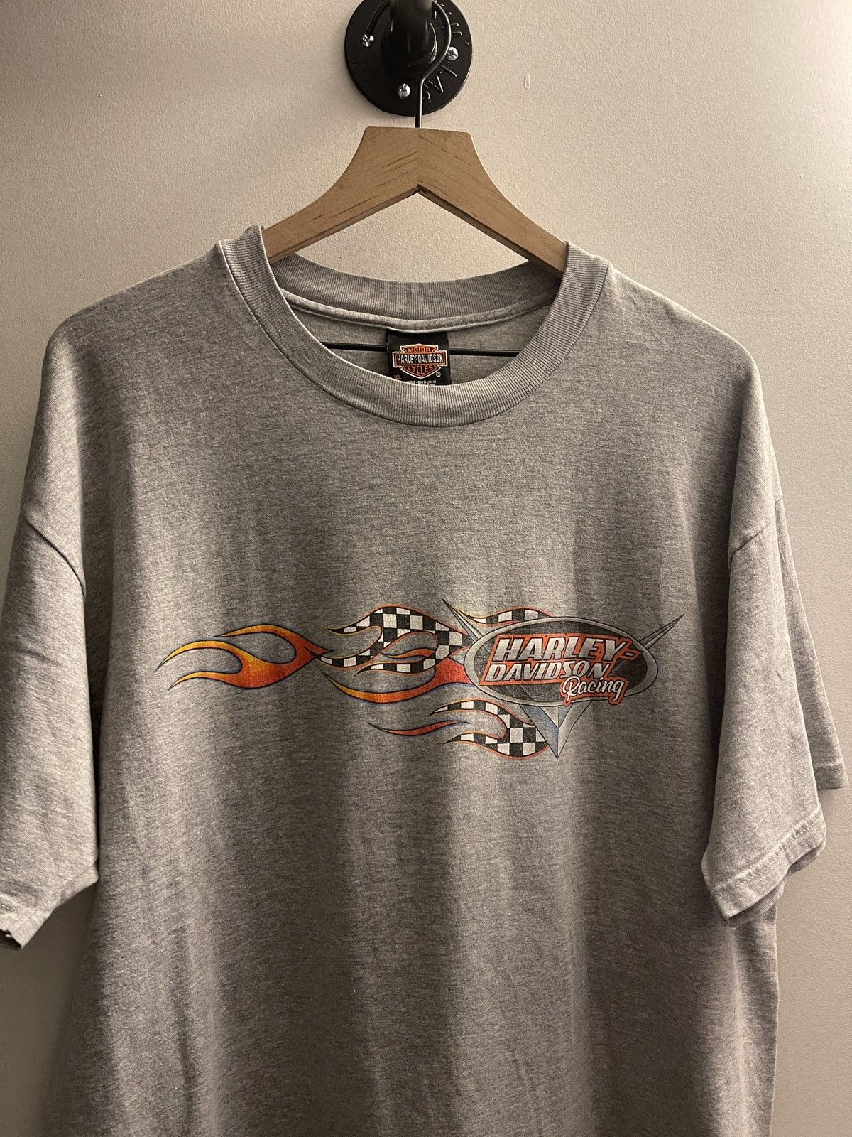 Harley Davidson 90s Harley Racing Crew New York City Shirt ERD WWC Grunge Size US XL / EU 56 / 4 - 3 Thumbnail