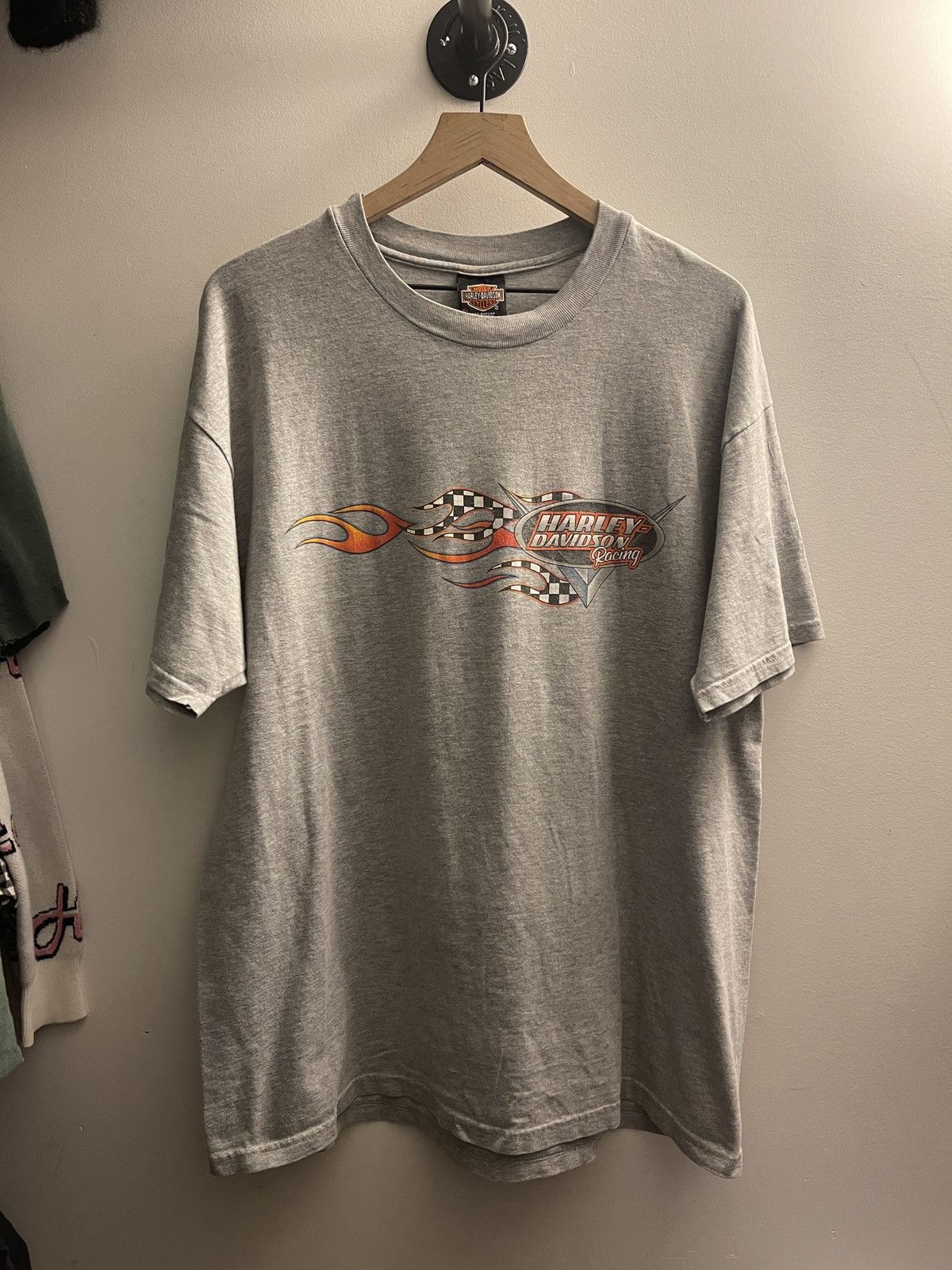 Harley Davidson 90s Harley Racing Crew New York City Shirt ERD WWC Grunge Size US XL / EU 56 / 4 - 2 Thumbnail