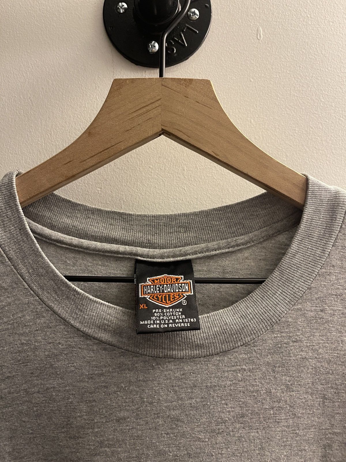 Harley Davidson 90s Harley Racing Crew New York City Shirt ERD WWC Grunge Size US XL / EU 56 / 4 - 5 Thumbnail