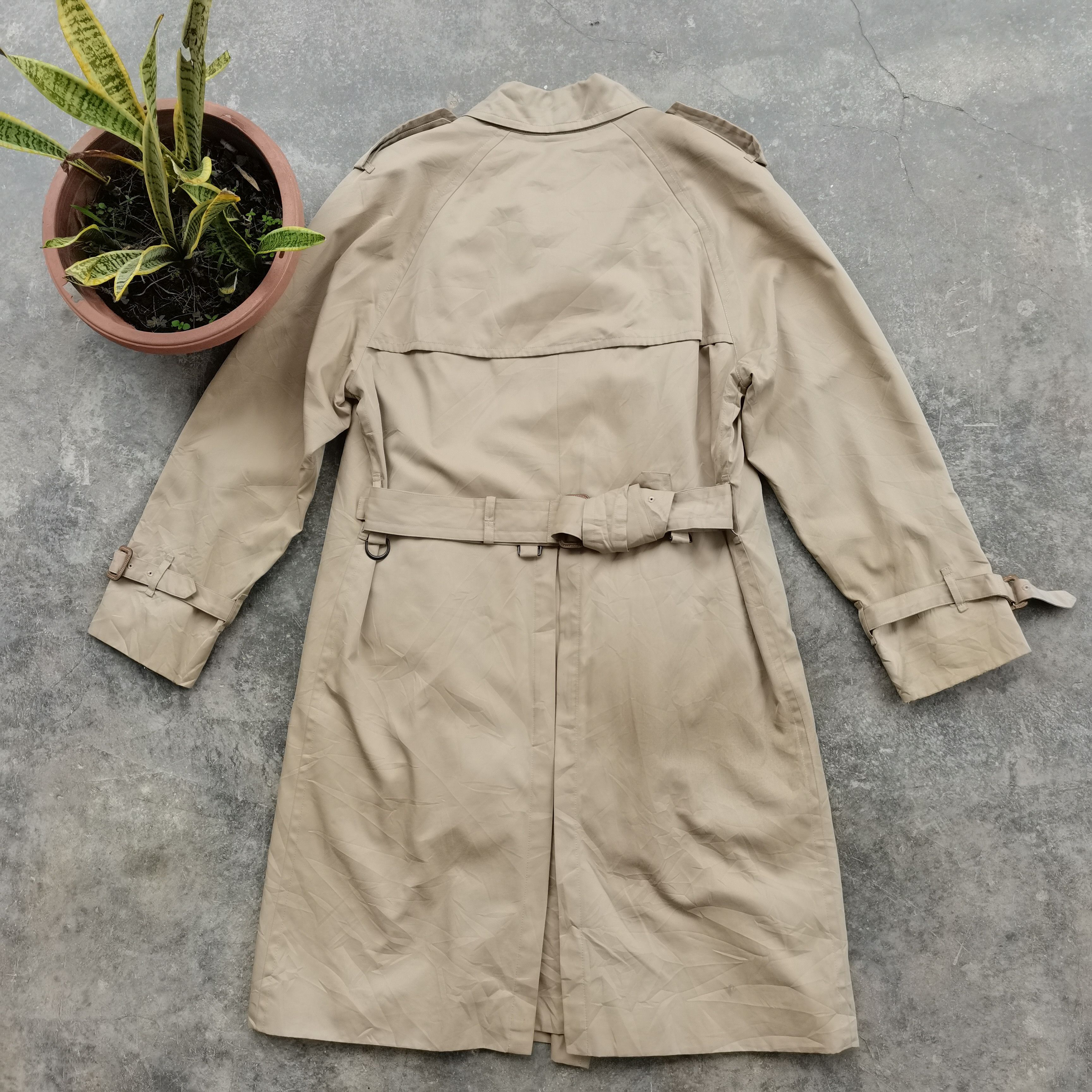 Brooks Brothers × Vintage Steals🔥Vintage Brooks Brothers Belted Trench Coat Size M / US 6-8 / IT 42-44 - 6 Thumbnail