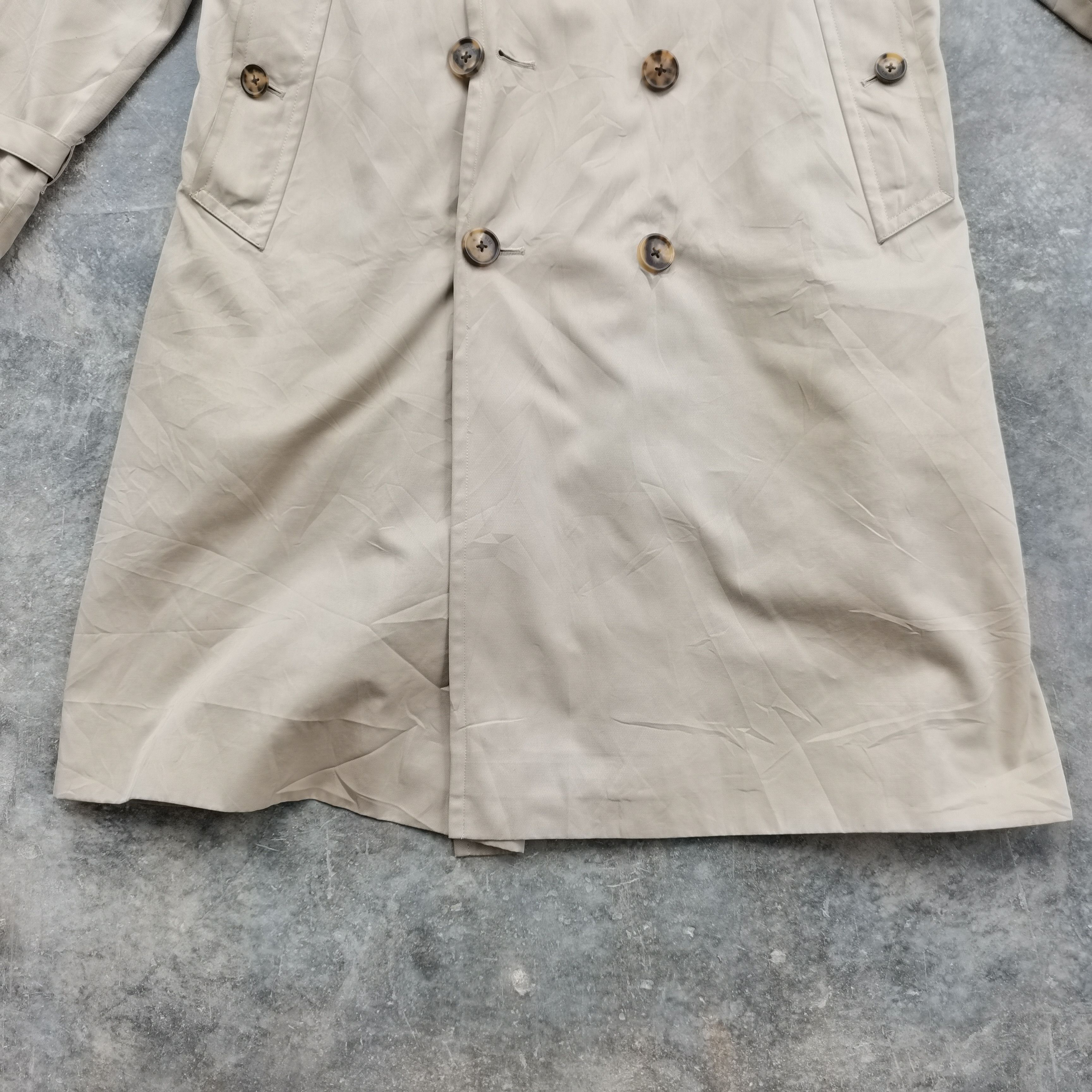 Brooks Brothers × Vintage Steals🔥Vintage Brooks Brothers Belted Trench Coat Size M / US 6-8 / IT 42-44 - 4 Thumbnail