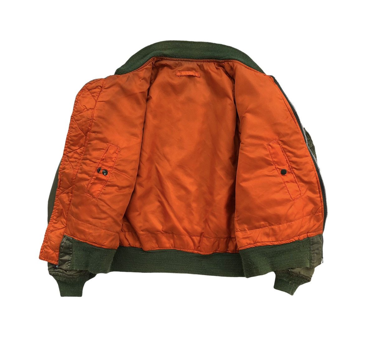 Alpha Industries Vintage Flyer's Man Intermediate MA-1 Bomber Flight Jacket Size US M / EU 48-50 / 2 - 7 Thumbnail