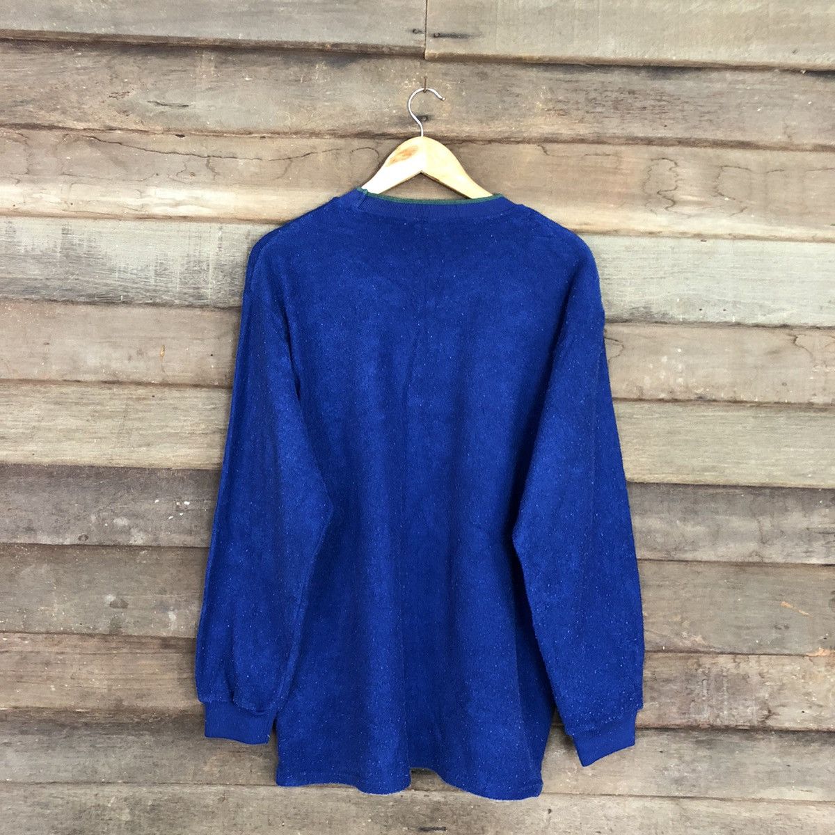 Disney × Mickey Mouse × Vintage Mickey Mouse Blue Sweatshirt nightwear #5628 Size US L / EU 52-54 / 3 - 13 Thumbnail