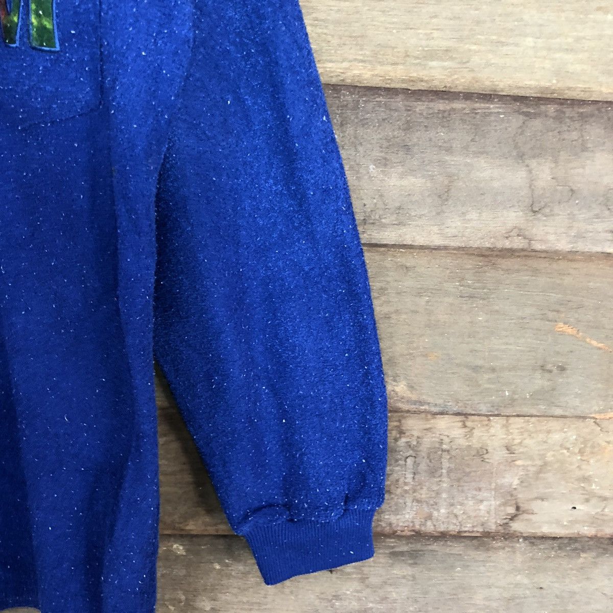 Disney × Mickey Mouse × Vintage Mickey Mouse Blue Sweatshirt nightwear #5628 Size US L / EU 52-54 / 3 - 4 Thumbnail