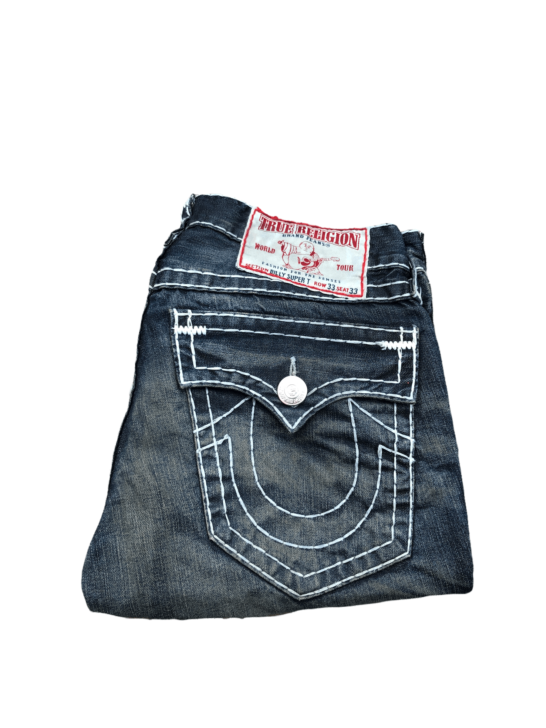 True Religion Vintage 2006 True Religion Jeans Size 33 BILLY SUPER