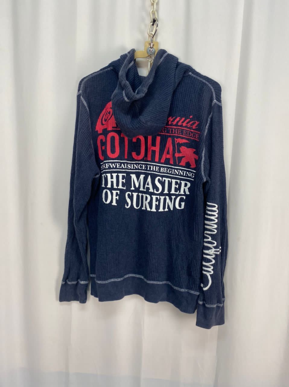 Gotcha Gotcha surf printed zipper hoodie Size US M / EU 48-50 / 2 - 8 Thumbnail