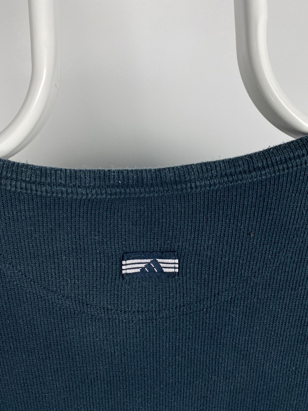 Adidas × Vintage 90s Adidas vintage green sweatshirt small logo Size US M / EU 48-50 / 2 - 5 Thumbnail