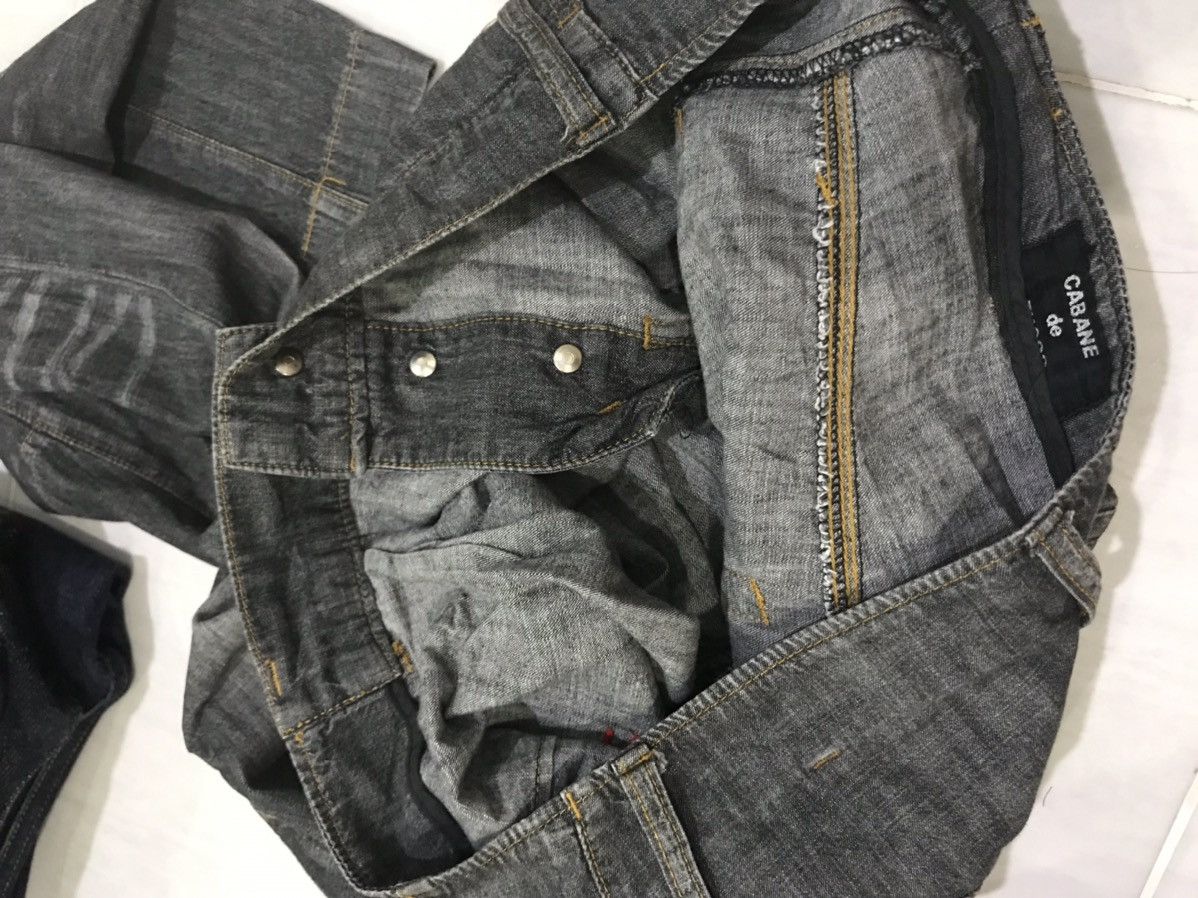 CABANE de ZUCCa CABANE de ZUCCA XIssey Miyake Designer Crazy Seam Pant Size US 33 - 18 Thumbnail