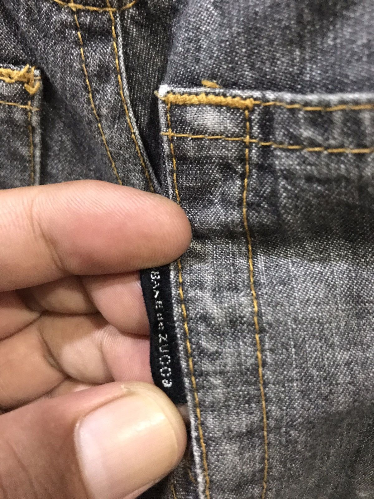 CABANE de ZUCCa CABANE de ZUCCA XIssey Miyake Designer Crazy Seam Pant Size US 33 - 15 Thumbnail