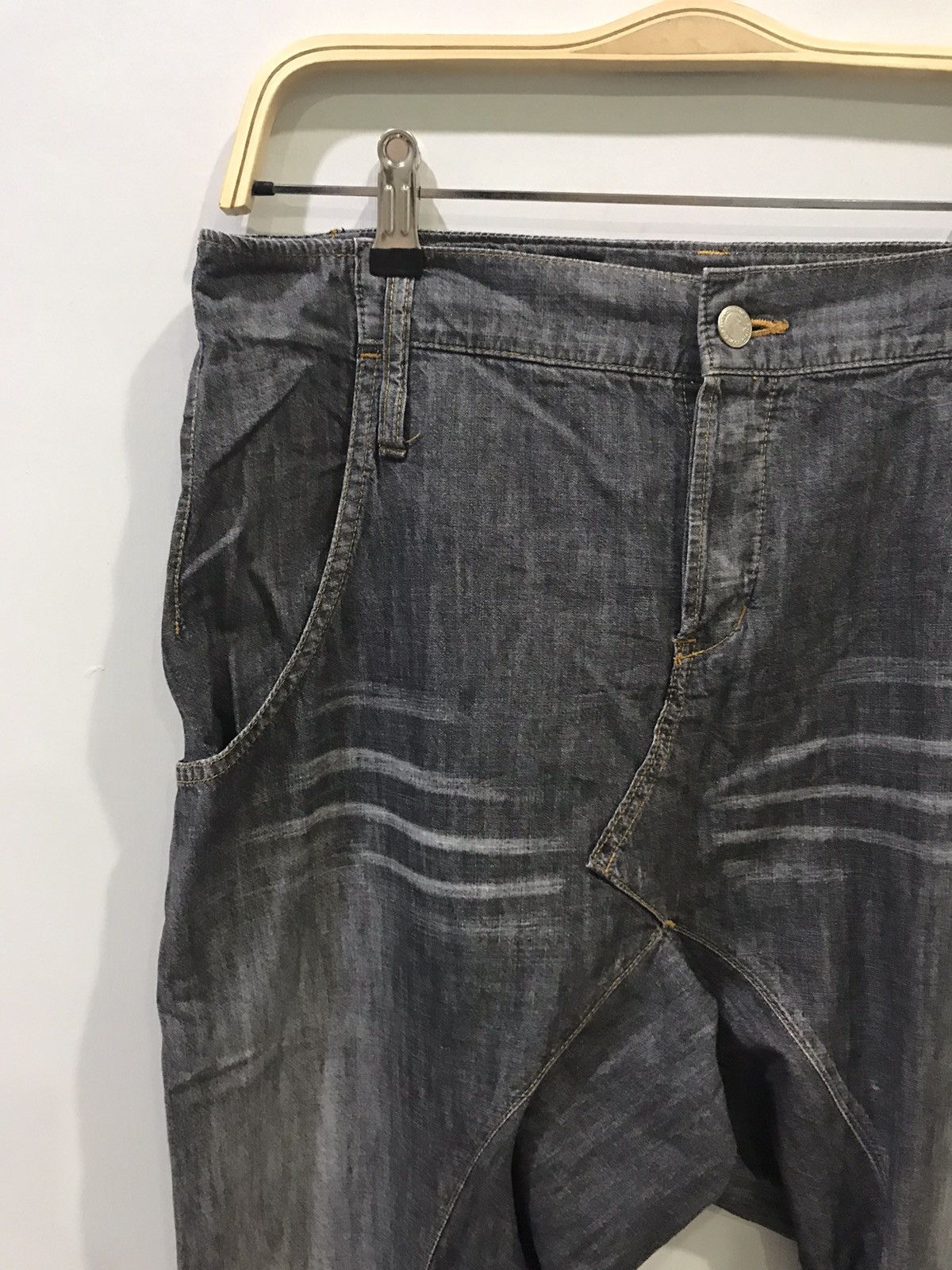 CABANE de ZUCCa CABANE de ZUCCA XIssey Miyake Designer Crazy Seam Pant Size US 33 - 5 Thumbnail