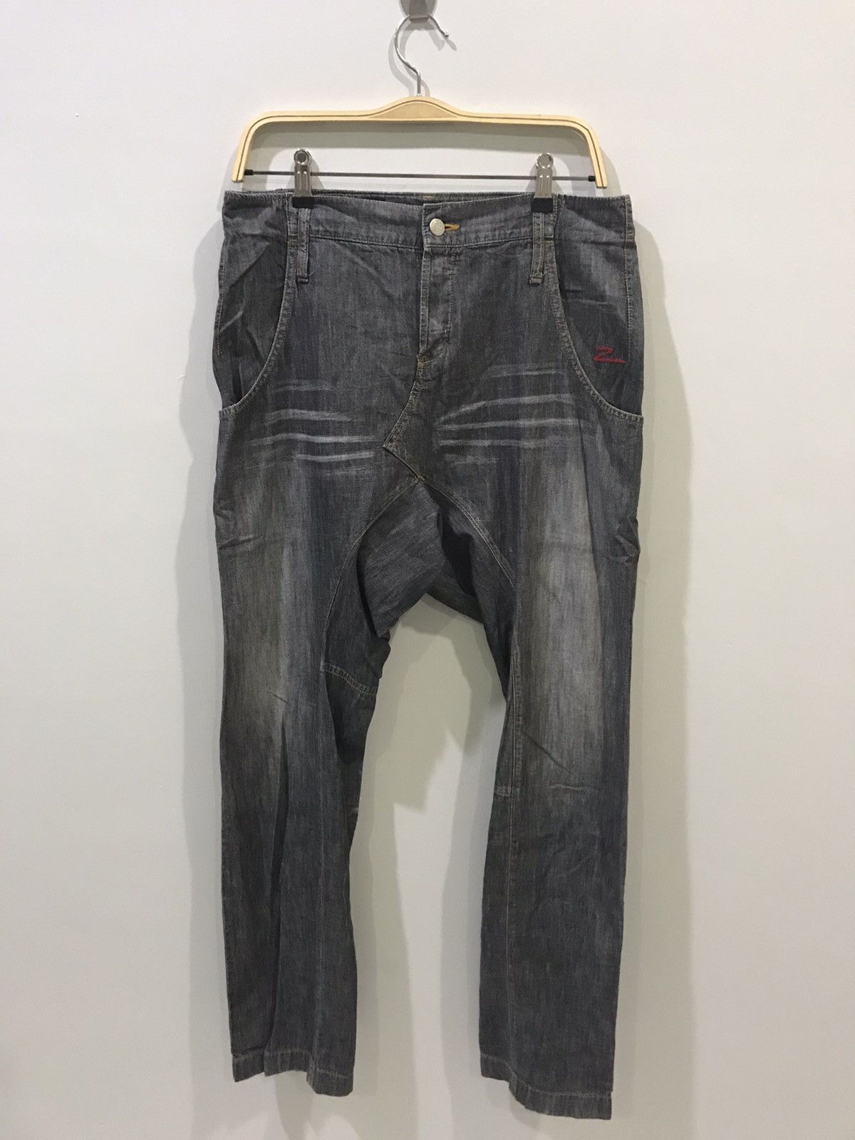 CABANE de ZUCCa CABANE de ZUCCA XIssey Miyake Designer Crazy Seam Pant Size US 33 - 4 Thumbnail