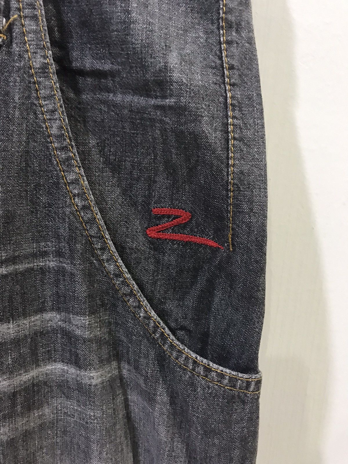 CABANE de ZUCCa CABANE de ZUCCA XIssey Miyake Designer Crazy Seam Pant Size US 33 - 8 Thumbnail