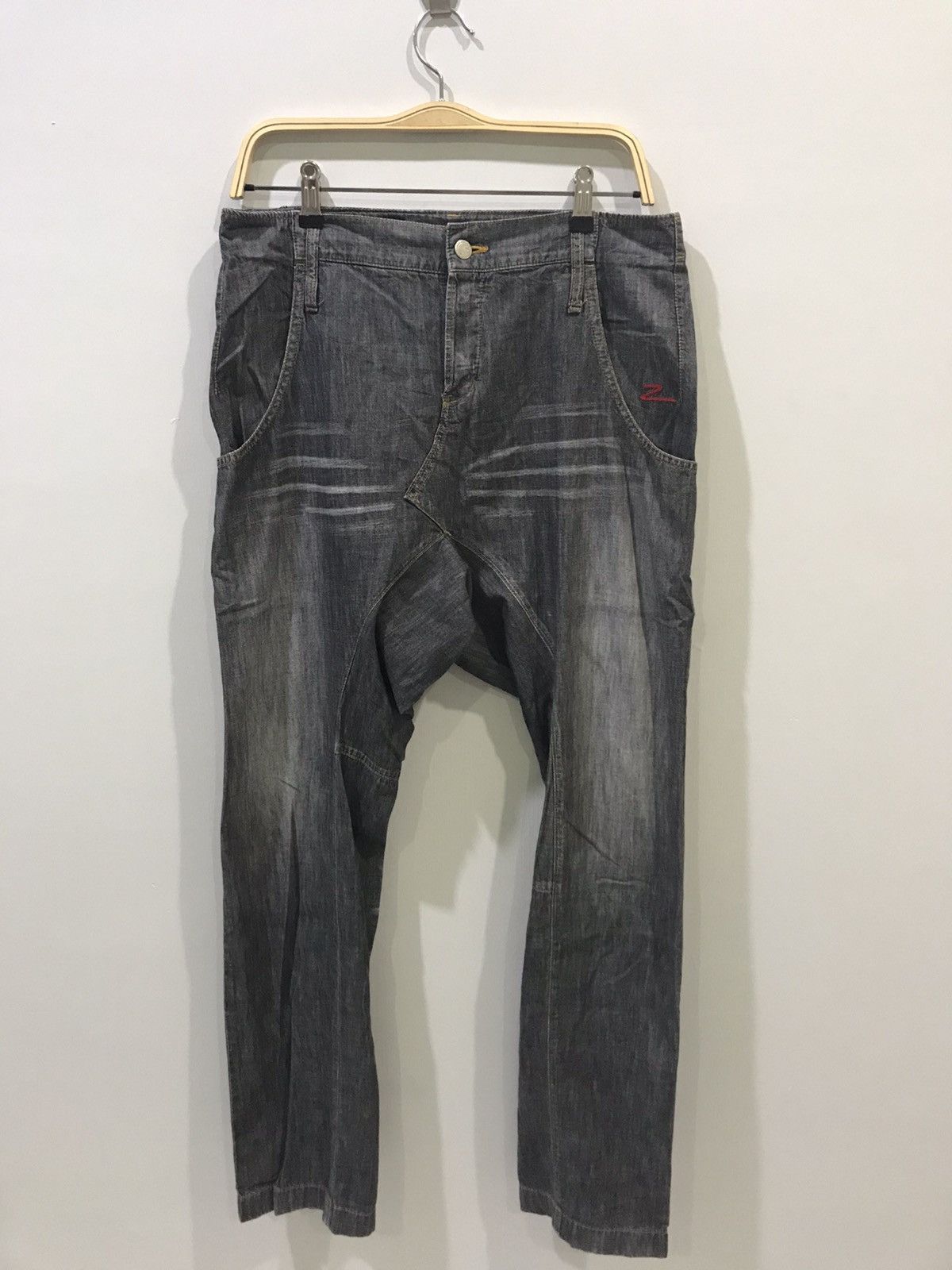 CABANE de ZUCCa CABANE de ZUCCA XIssey Miyake Designer Crazy Seam Pant Size US 33 - 3 Thumbnail