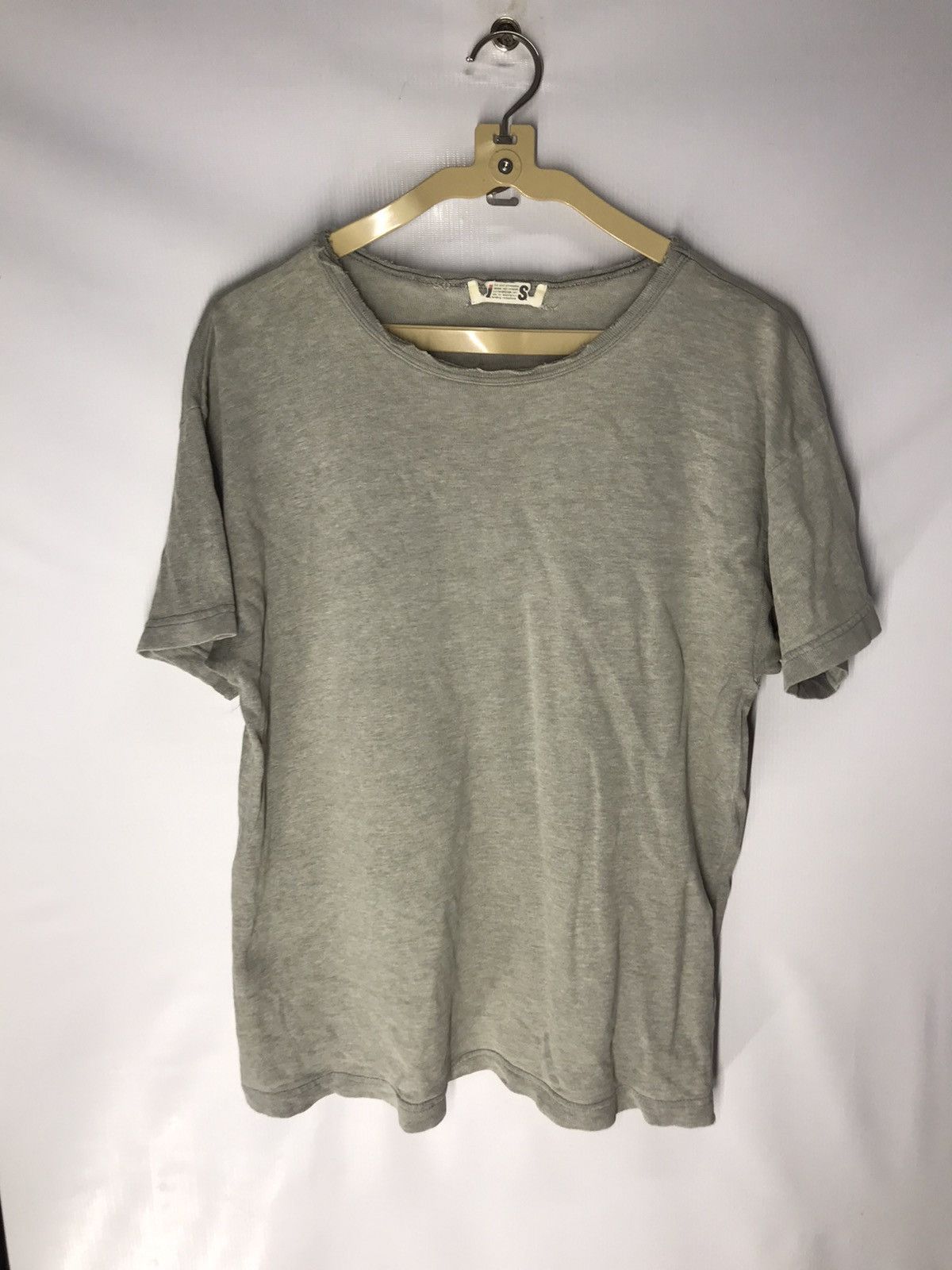 Designer × Issey Miyake × Japanese Brand IS PLAIN DISTRESSED TSHIRT BY ISSEY MIYAKE Size US M / EU 48-50 / 2 - 9 Thumbnail