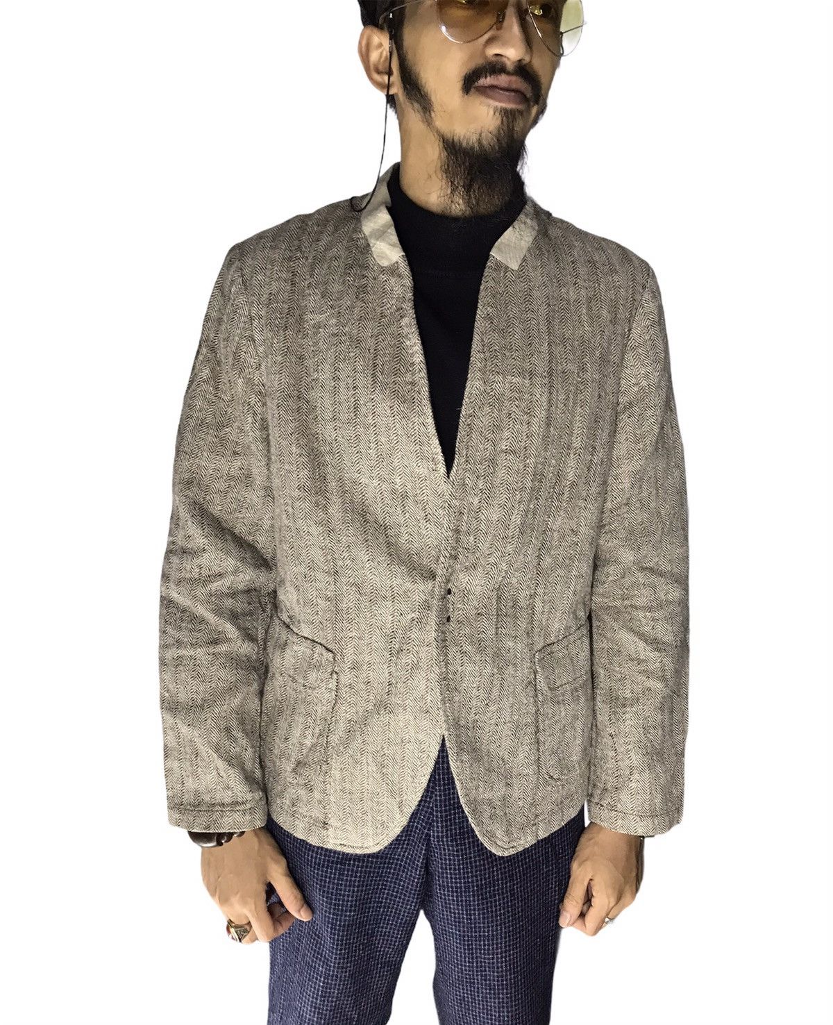Issey Miyake × Japanese Brand × Vintage 🔥BEST PRICE OFFER 🔥Plantation wool coat by issey miyake Size US M / EU 48-50 / 2 - 9 Thumbnail