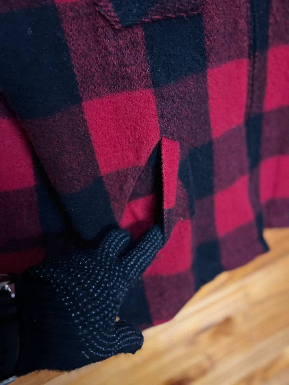 Vintage VINTAGE MELTON COMPANY WOOL PLAID JACKET Size US L / EU 52-54 / 3 - 4 Thumbnail