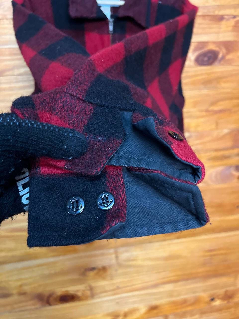 Vintage VINTAGE MELTON COMPANY WOOL PLAID JACKET Size US L / EU 52-54 / 3 - 7 Thumbnail