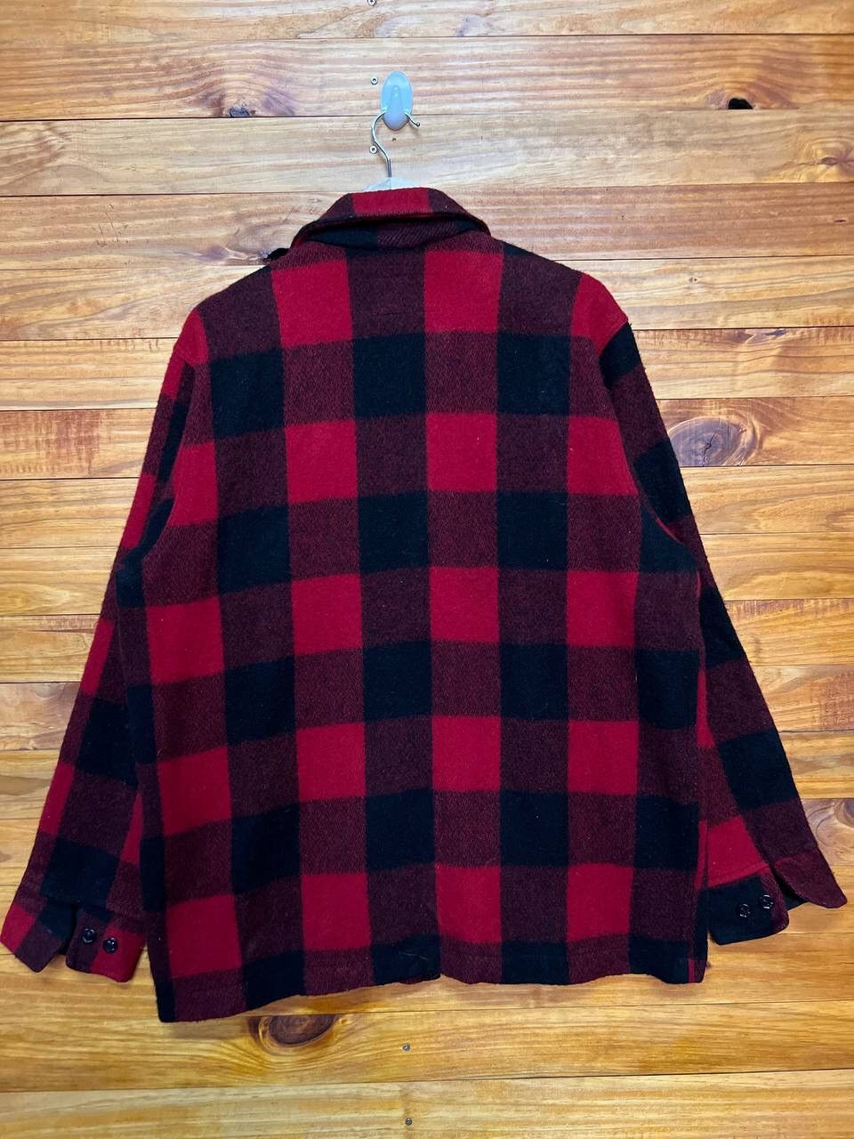 Vintage VINTAGE MELTON COMPANY WOOL PLAID JACKET Size US L / EU 52-54 / 3 - 8 Thumbnail