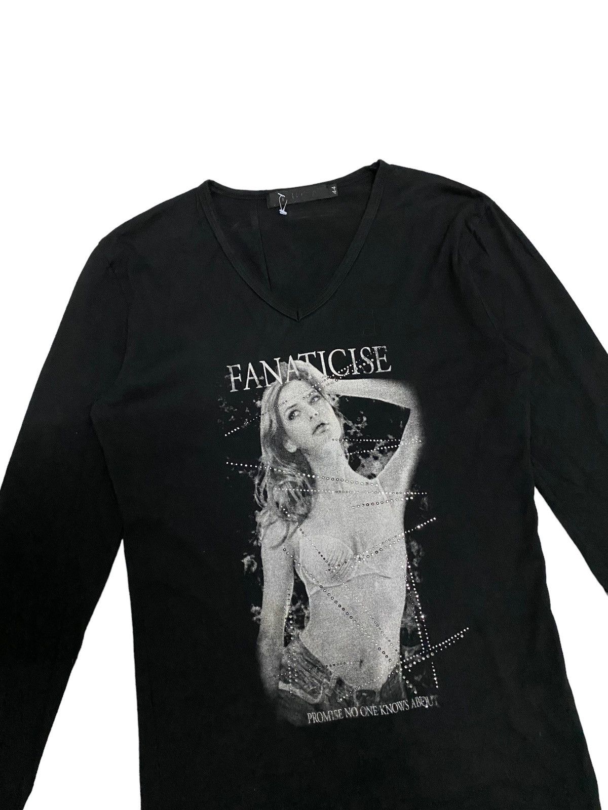 GOSTAR DE FUGA × Vintage Vintage Fuga Fanaticise Sexy Girl Longsleeve Tee Size M / US 6-8 / IT 42-44 - 3 Thumbnail