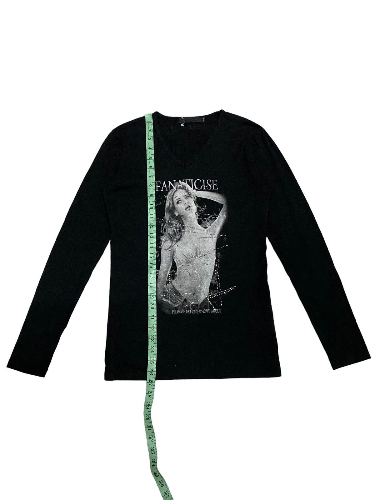 GOSTAR DE FUGA × Vintage Vintage Fuga Fanaticise Sexy Girl Longsleeve Tee Size M / US 6-8 / IT 42-44 - 9 Thumbnail