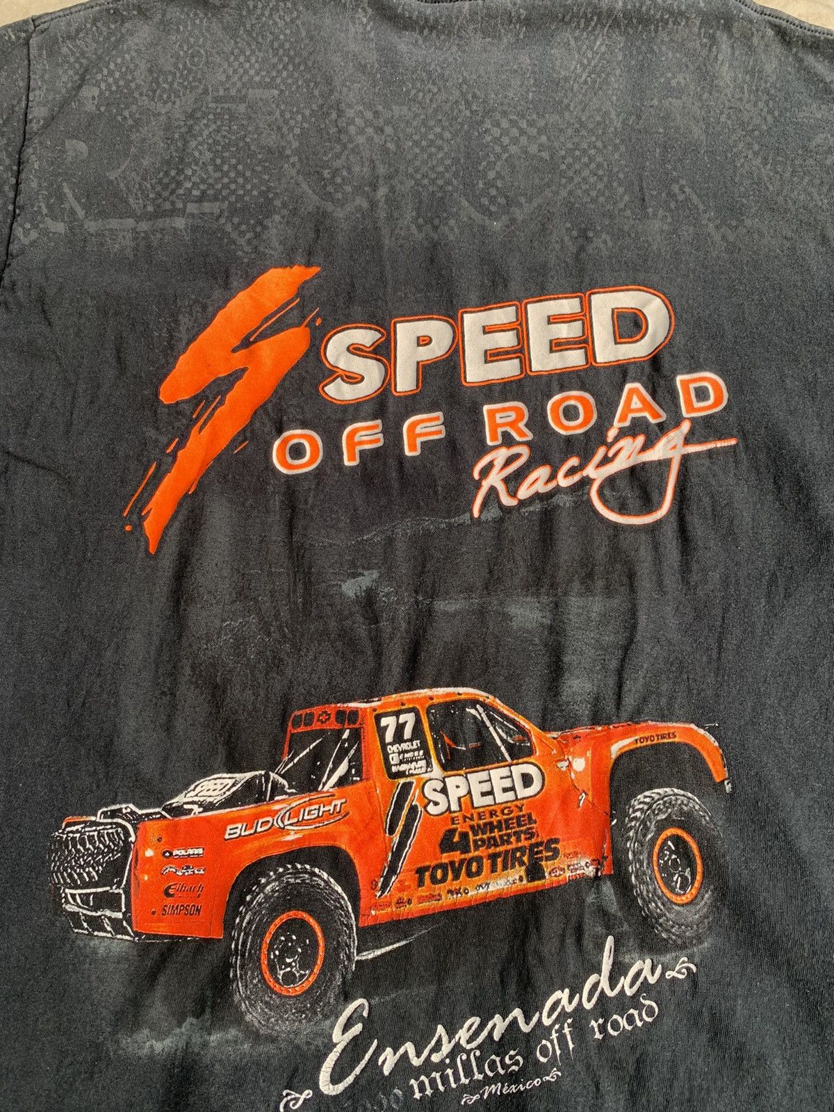 Vintage Vintage Speed Offroad Racing Full Print Tshirt Size US XL / EU 56 / 4 - 2 Thumbnail