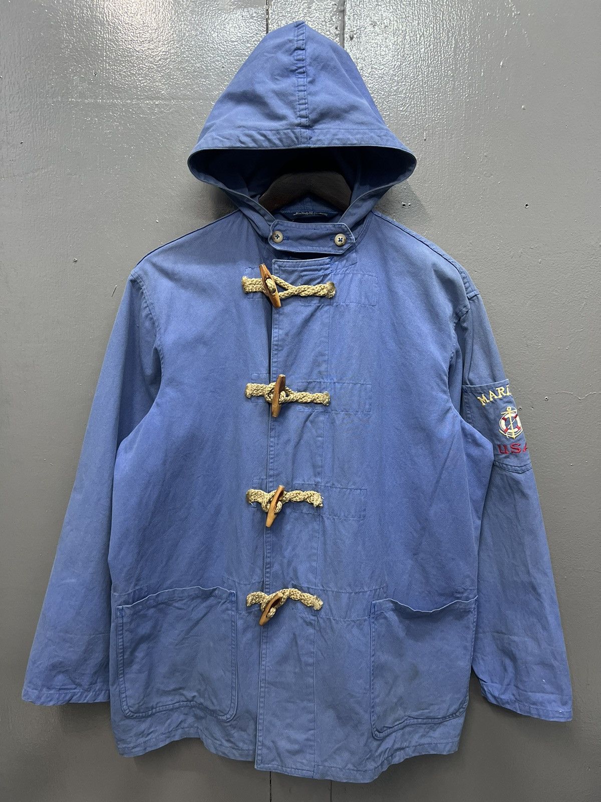 Polo Ralph Lauren VINTAGE 🔥POLO BY RALPH LAURENT MARINER USA JACKET Size US S / EU 44-46 / 1 - 1 Thumbnail