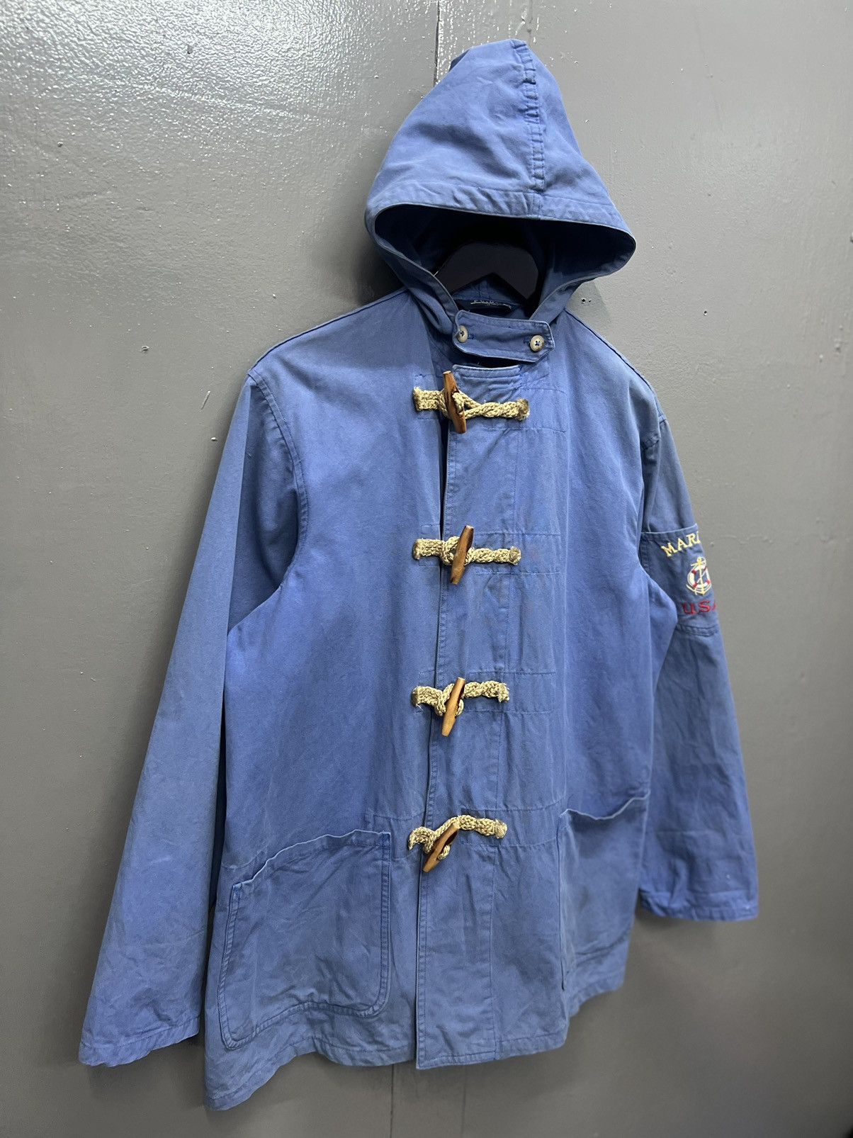 Polo Ralph Lauren VINTAGE 🔥POLO BY RALPH LAURENT MARINER USA JACKET Size US S / EU 44-46 / 1 - 2 Thumbnail