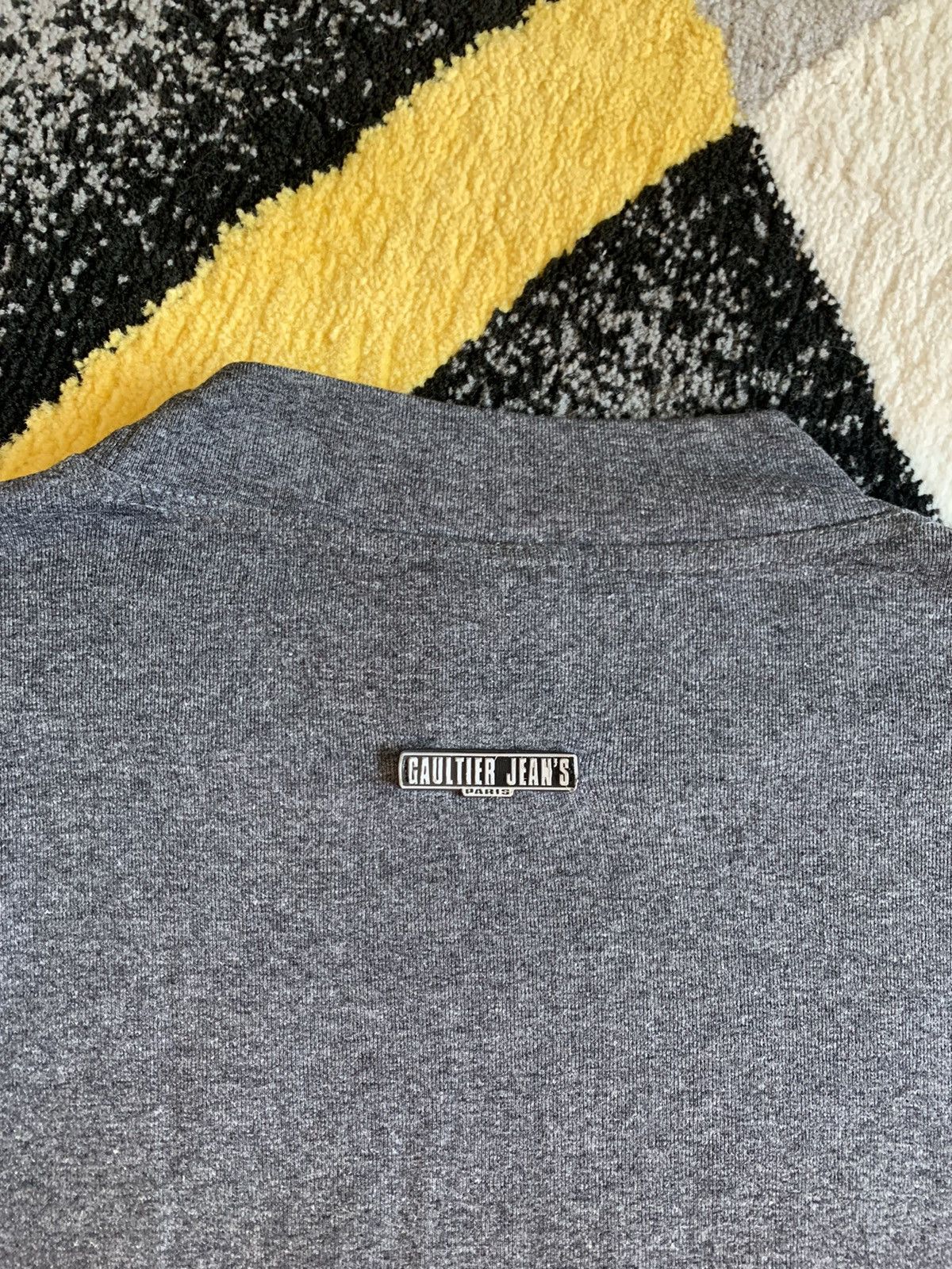 Jean Paul Gaultier × Vintage Jean Paul Gaultier / Gaultier Jeans Mock Neck Sweater Size US L / EU 52-54 / 3 - 4 Thumbnail