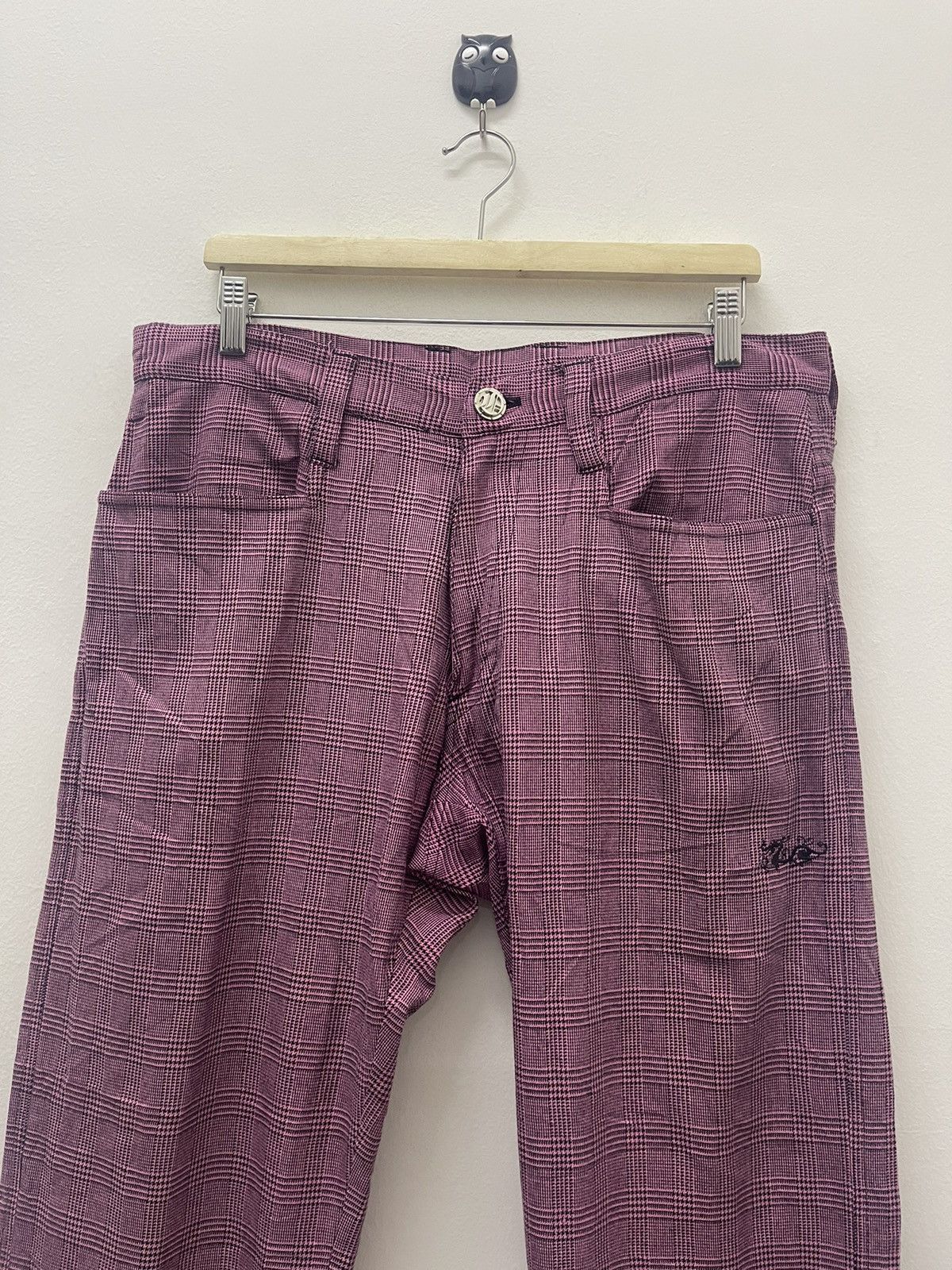 Japanese Brand DANCE WITH DRAGON Japan Plaid Punk Seditionaries lgb Size US 35 - 6 Thumbnail