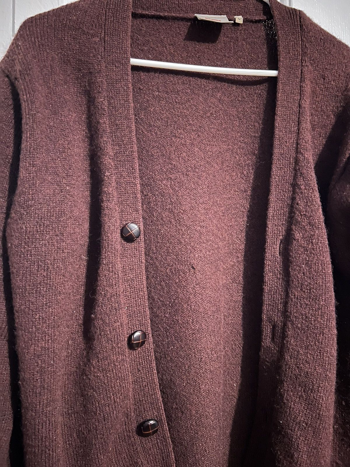 Beams Plus Beams Brown Wool Cardigan Size US L / EU 52-54 / 3 - 4 Thumbnail