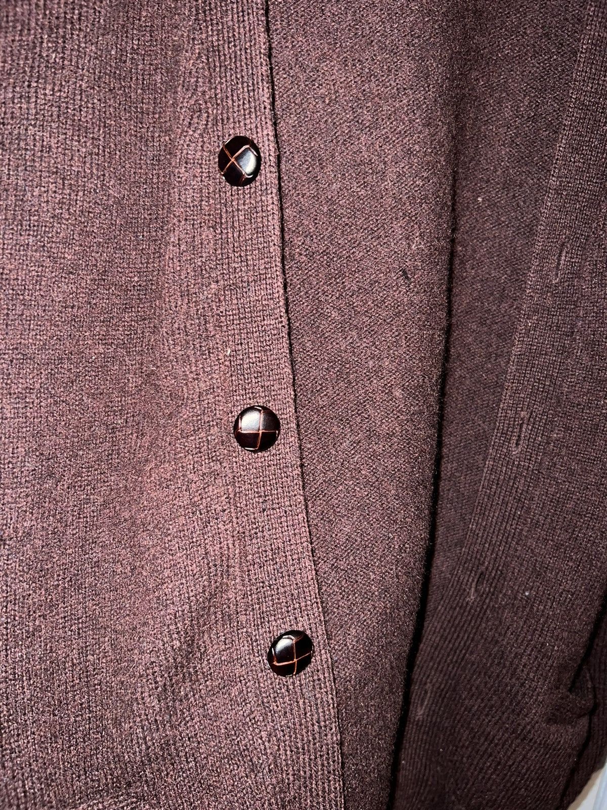 Beams Plus Beams Brown Wool Cardigan Size US L / EU 52-54 / 3 - 3 Thumbnail
