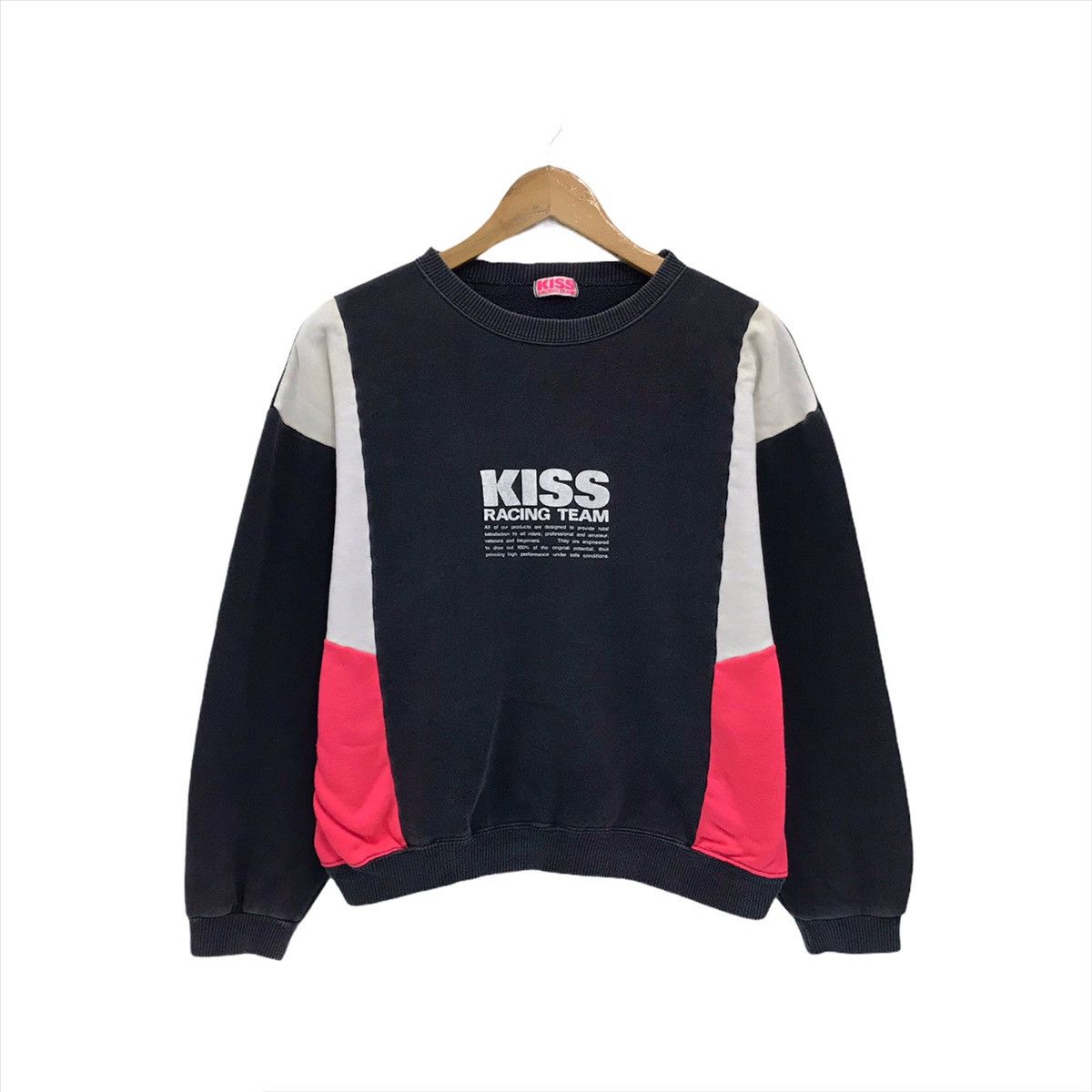 KISS × Sports Specialties Vintage Kiss Racing Team Sweatshirt Biglogo Kiss Racing Size M / US 6-8 / IT 42-44 - 1 Thumbnail