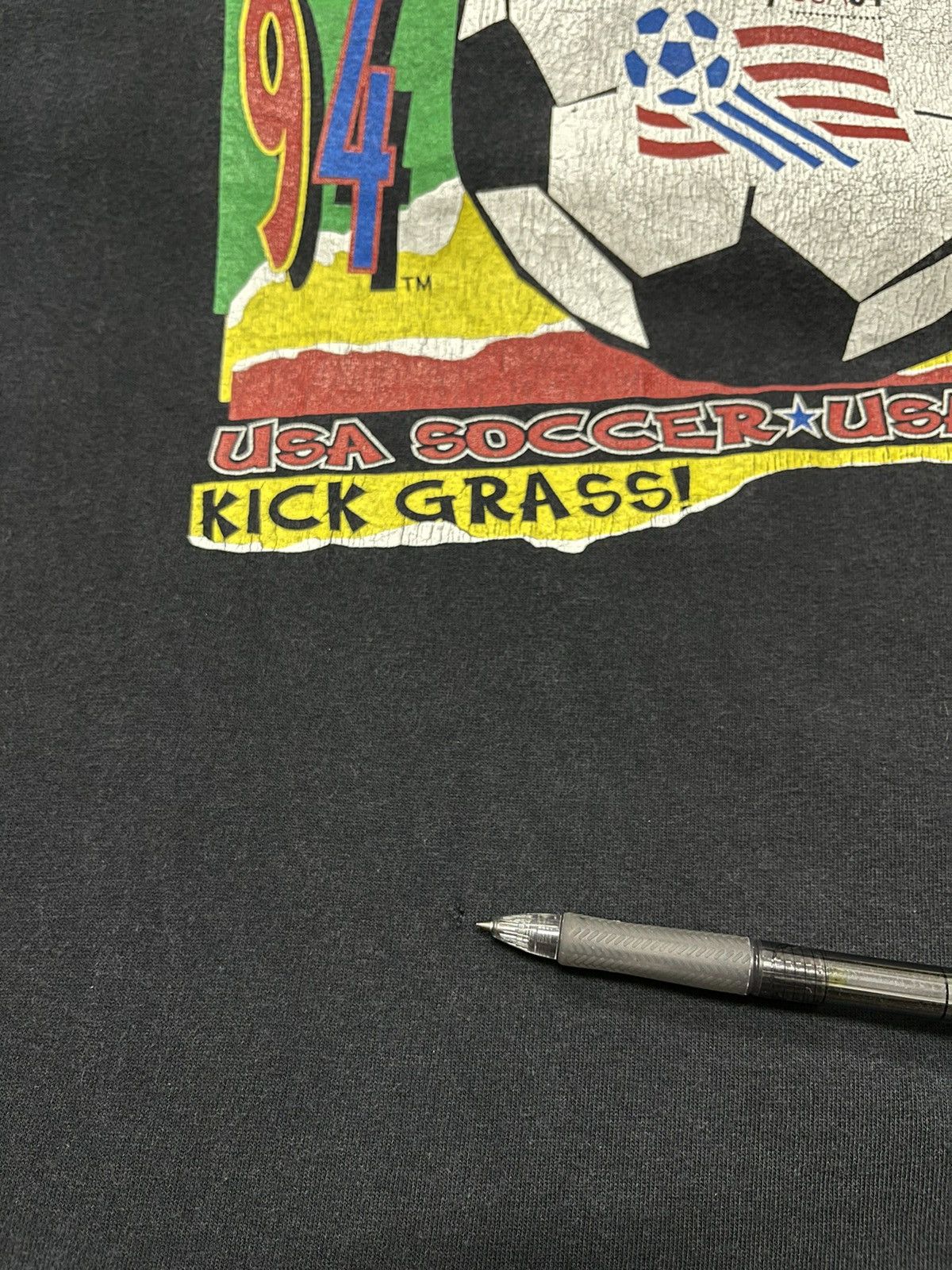 Rap Tees × Vintage Vintage 94 World Cup Team Usa 90s Shirt Size US XL / EU 56 / 4 - 10 Thumbnail