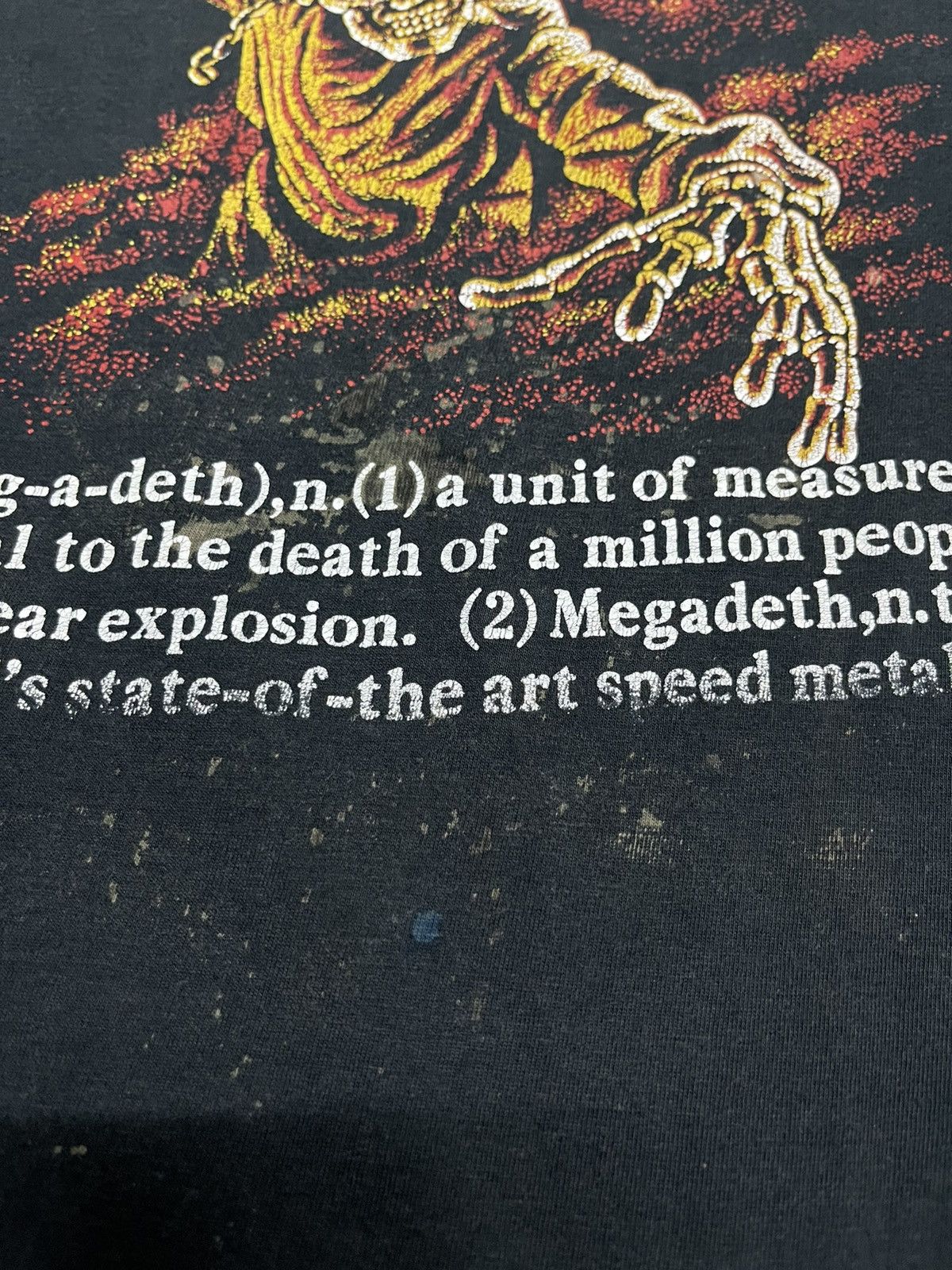 Band Tees × Vintage Vintage 90s Megadeth Promo Tee Single Stitch Bootleg Size US M / EU 48-50 / 2 - 5 Thumbnail